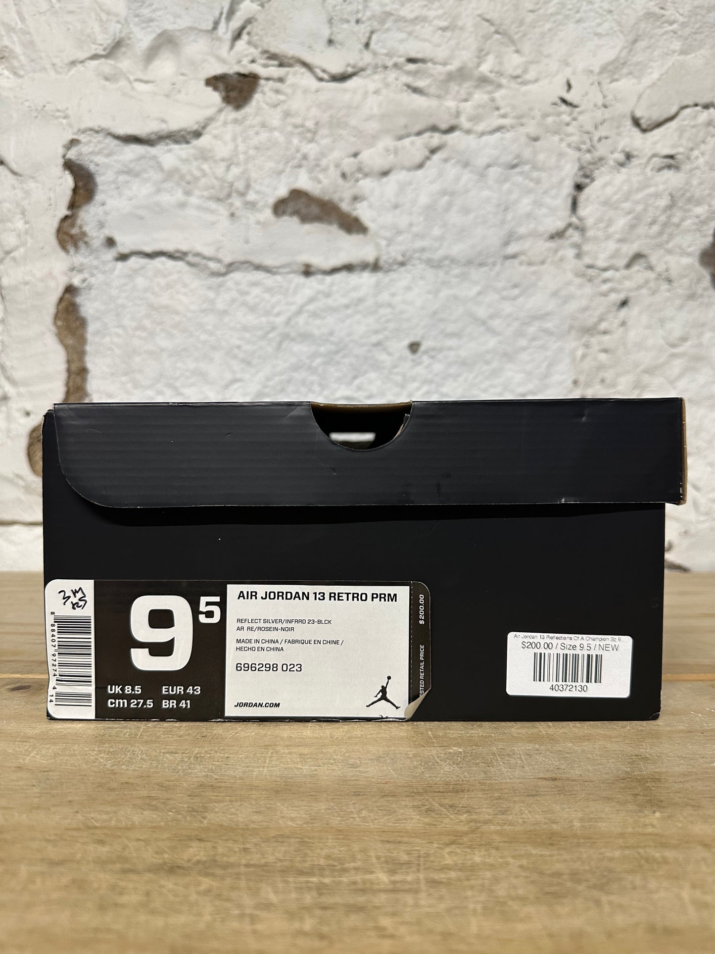 Air Jordan 13 Reflections Of A Champion Sz 9.5 DS