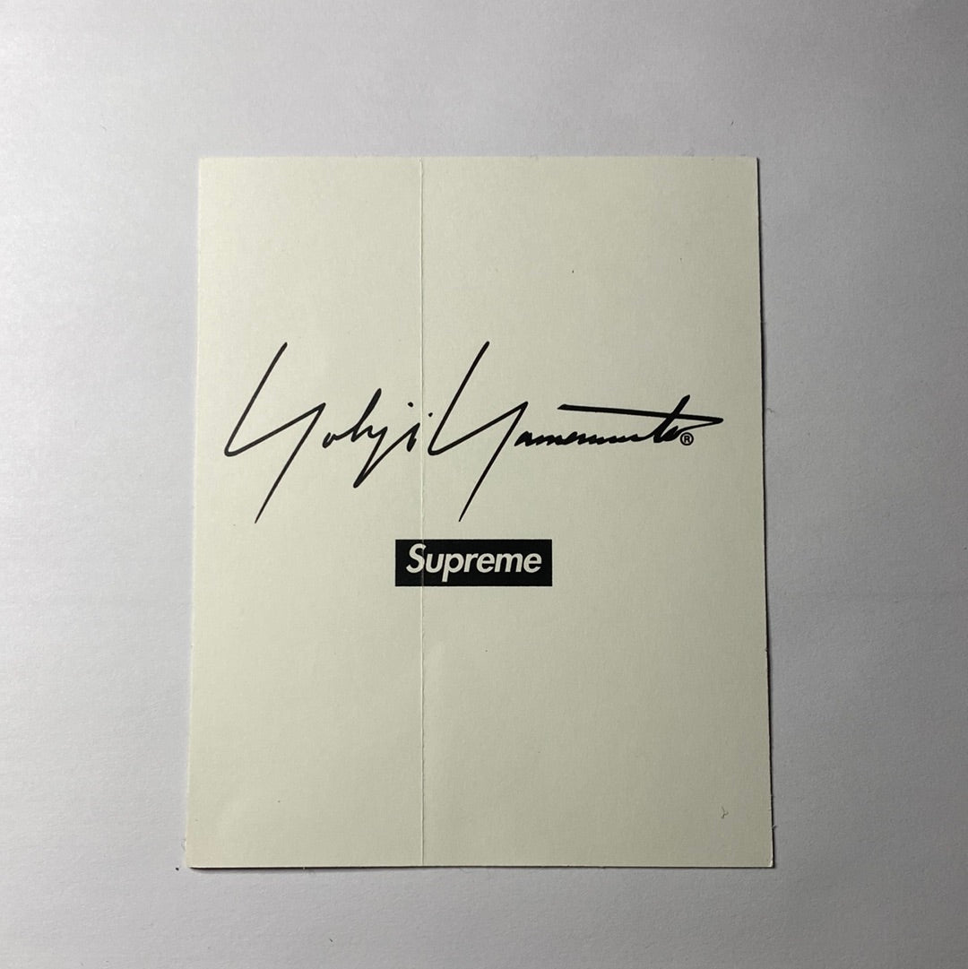 Supreme Yohji Yamamoto Sancheeto Sticker