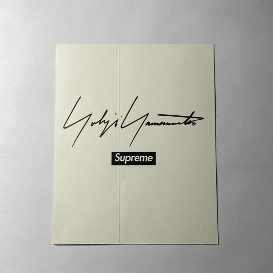 Supreme Yohji Yamamoto Sancheeto Sticker