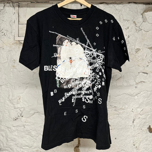Supreme Bless Observed Black T-Shirt Sz M