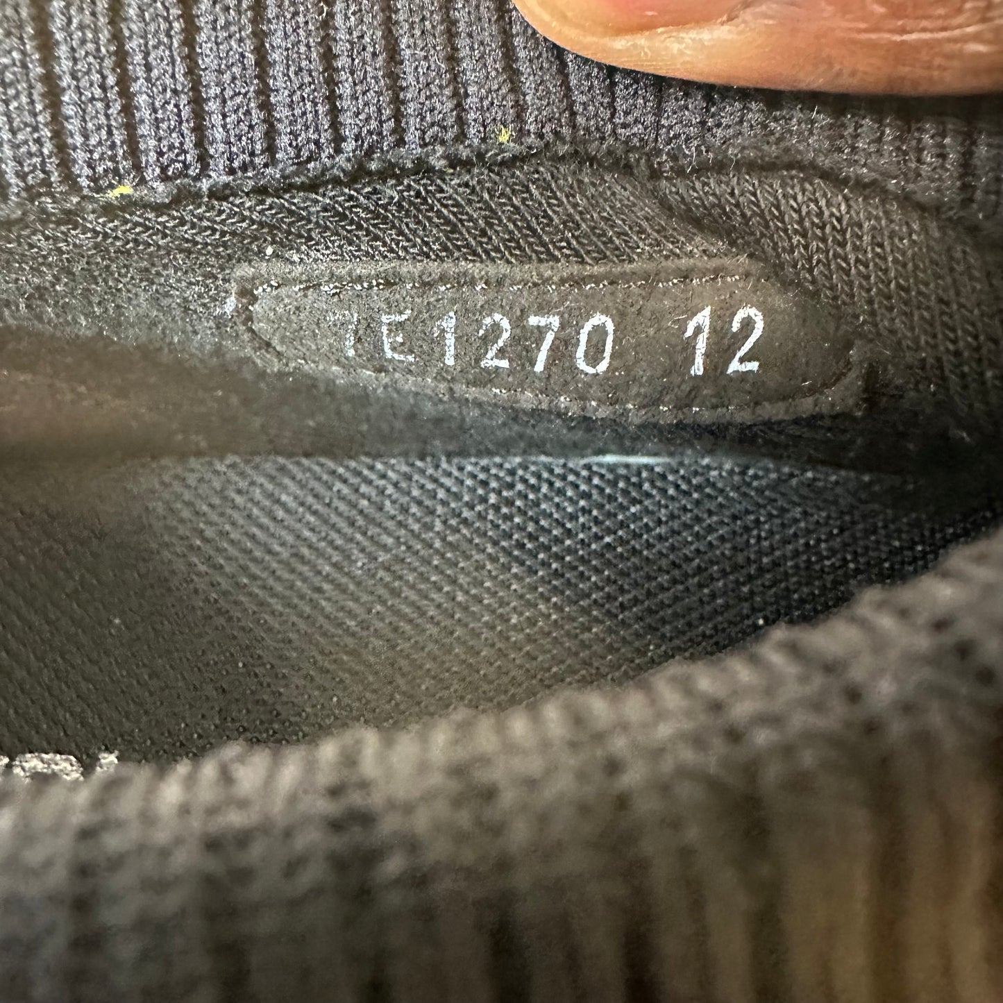 Fendi Mesh Black Yellow Sneaker Sz 12 (45)