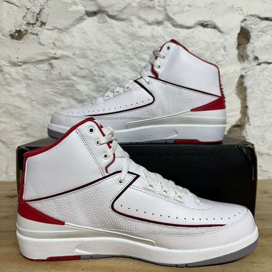 Air Jordan 2 White Red (2014) Sz 10.5 DS