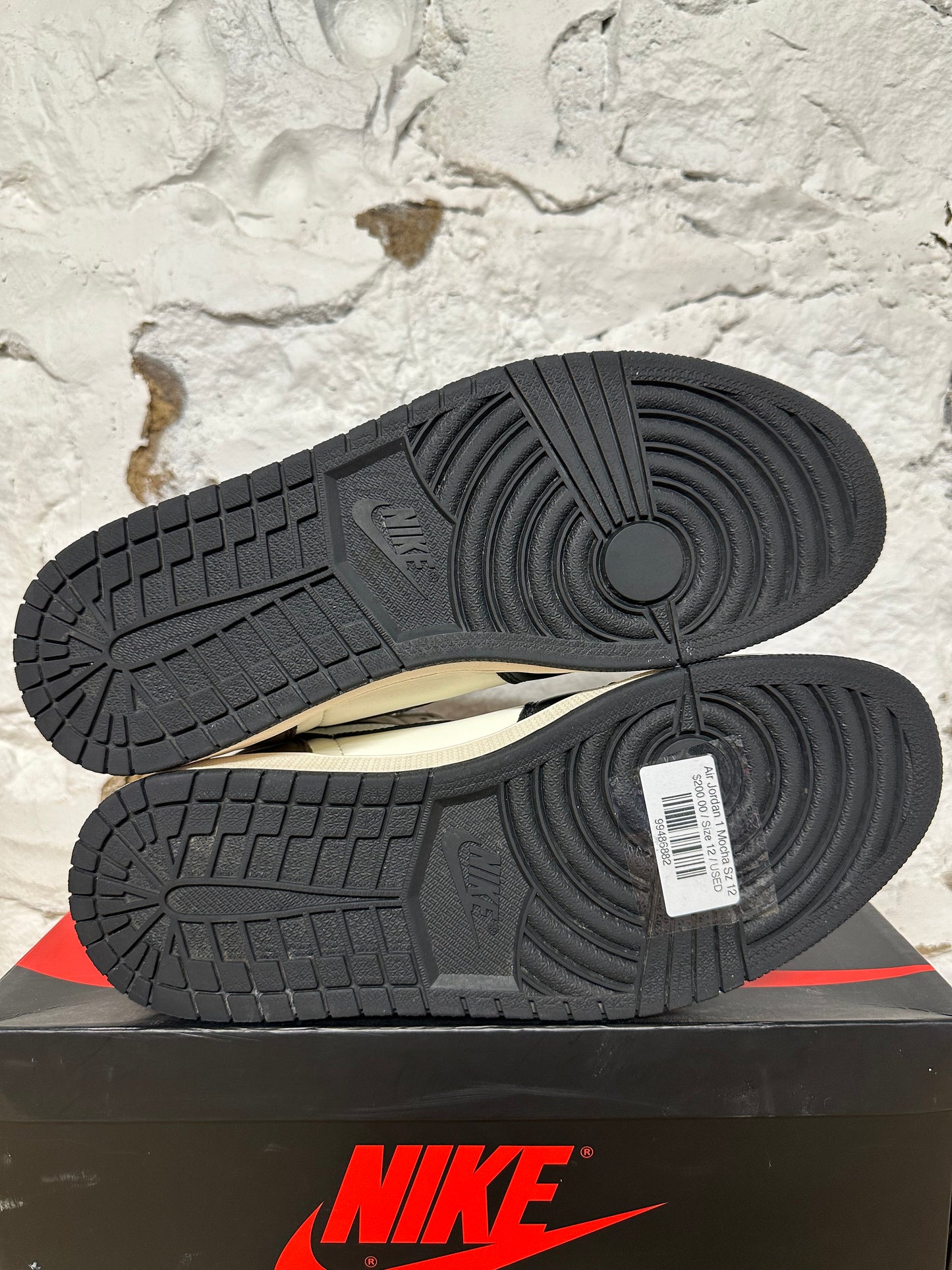 Air Jordan 1 High Dark Mocha Sz 12