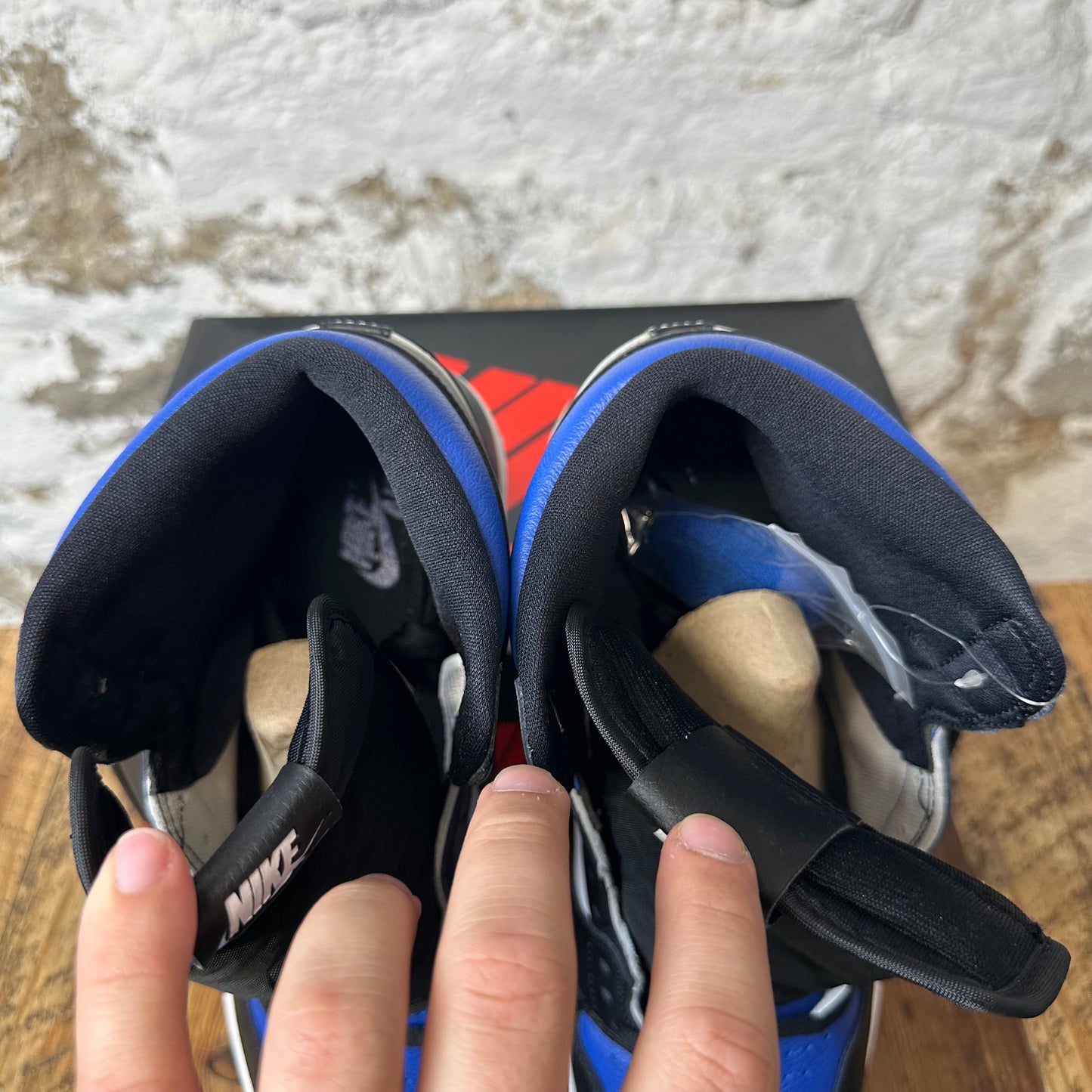 Air Jordan 1 High Royal Toe Sz 12 DS