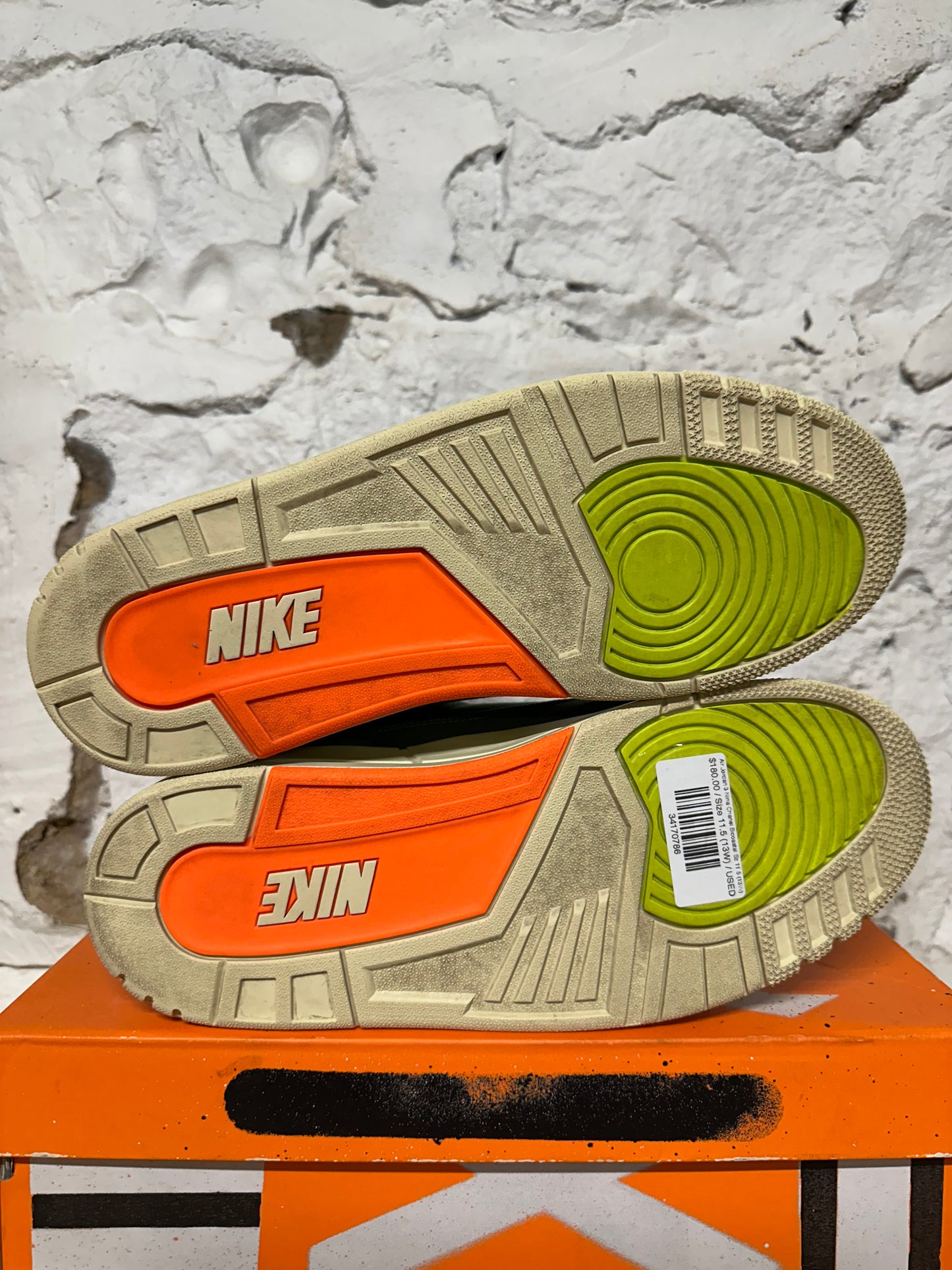 Air Jordan 3 Nina Chanel Bicoastal Sz 11.5 (13W)