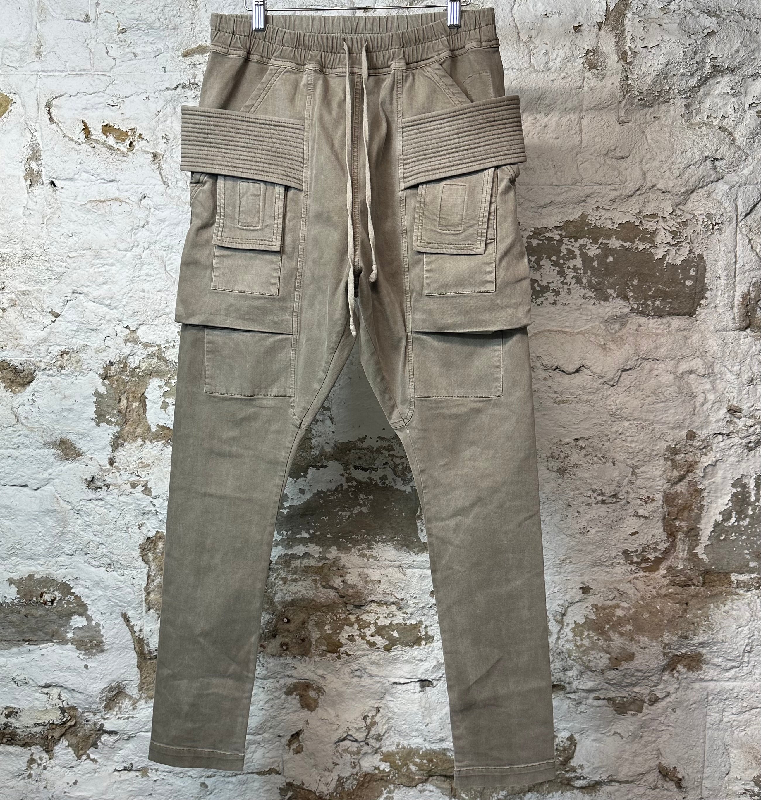 Rick Owens Tan Creatch Pants Sz S