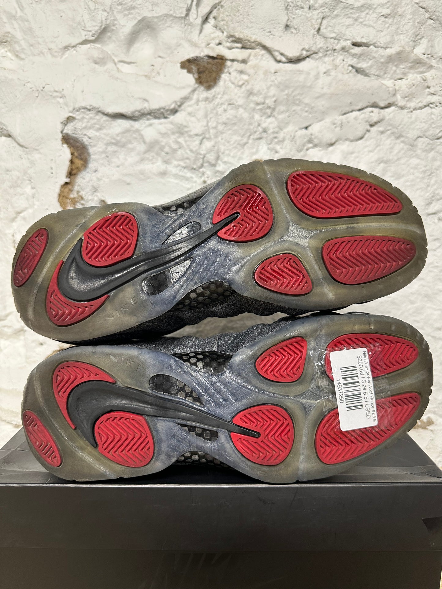 Nike Air Foamposite One Wool Fleece Sz 8.5
