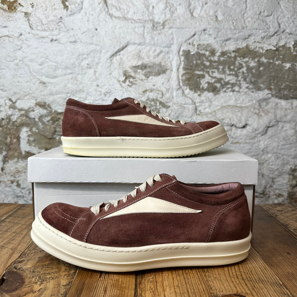 Rick Owens Vintage Rosewood Milk Sneaker Sz 11 (44)