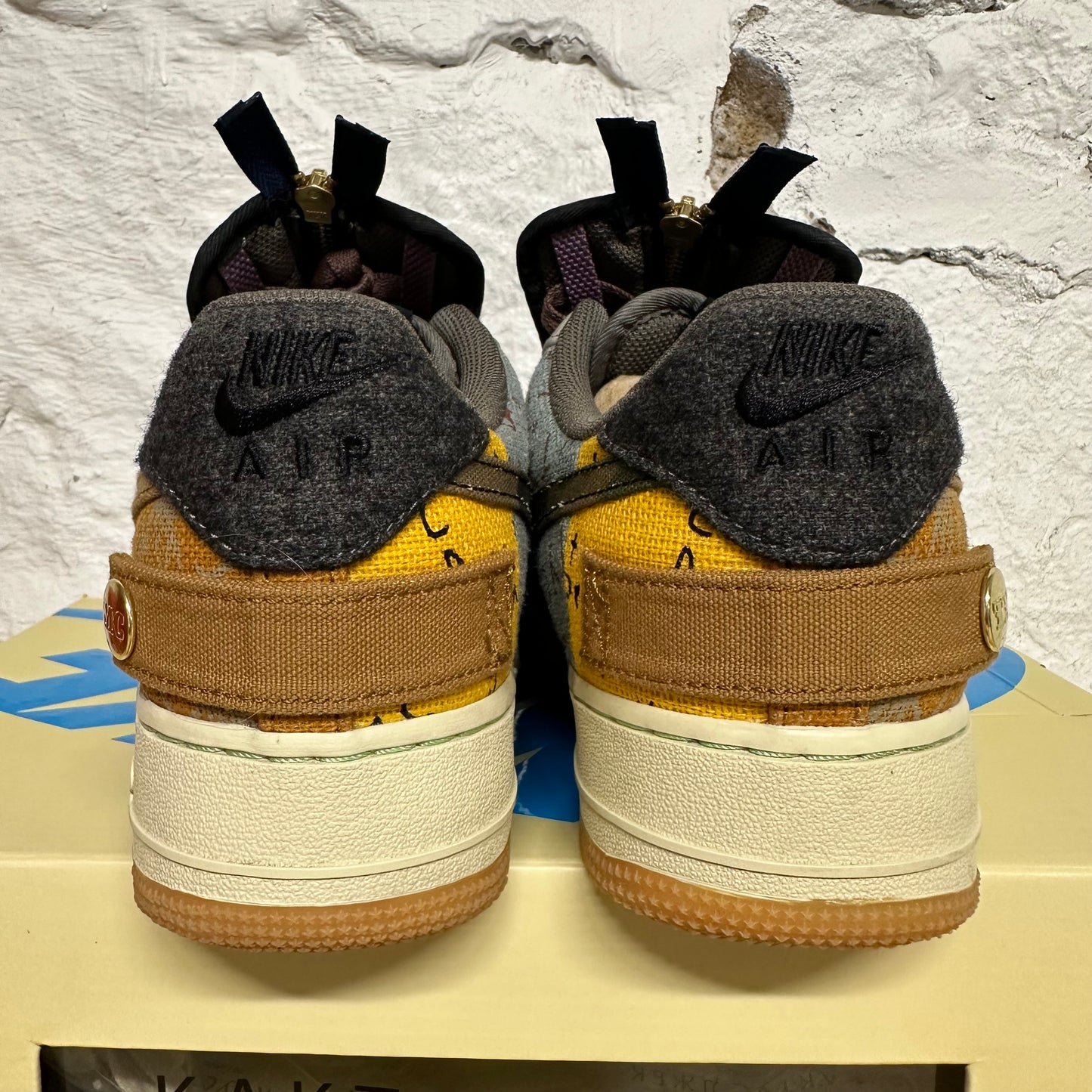 Nike Air Force 1 Low Travis Scott Cactus Jack Sz 10.5