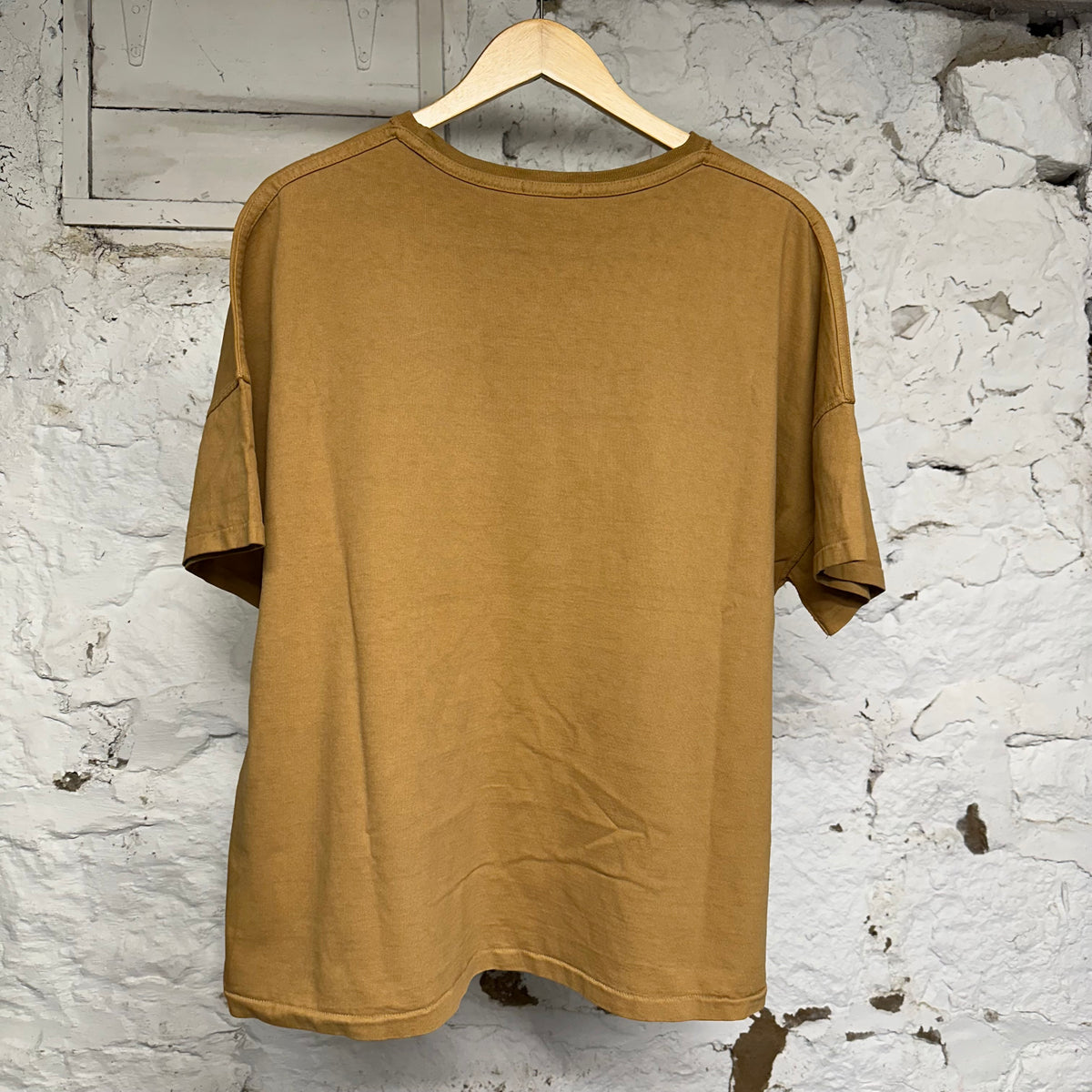 Rhude Side Script Tan T-Shirt Sz M