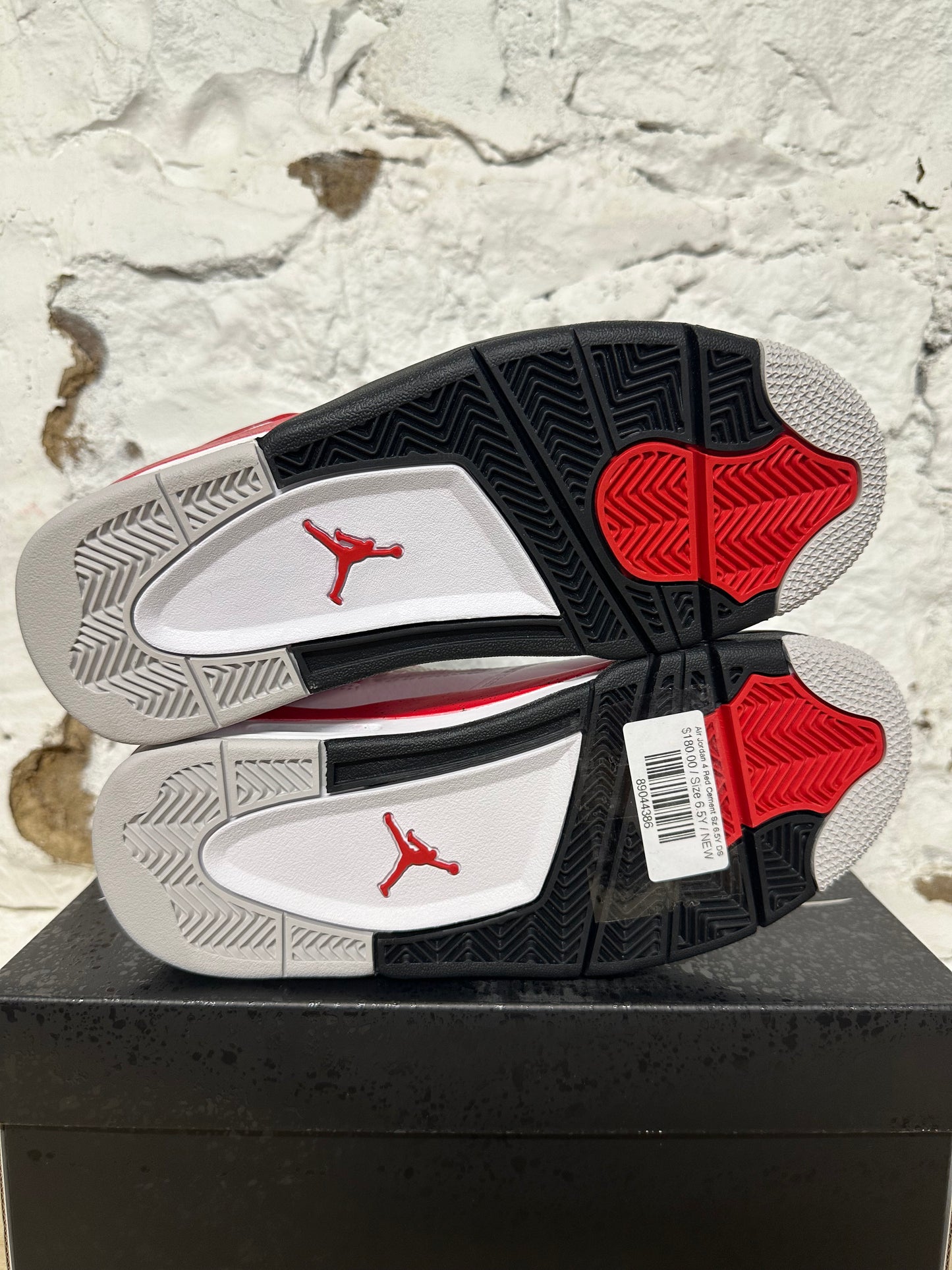 Air Jordan 4 Red Cement Sz 6.5Y DS