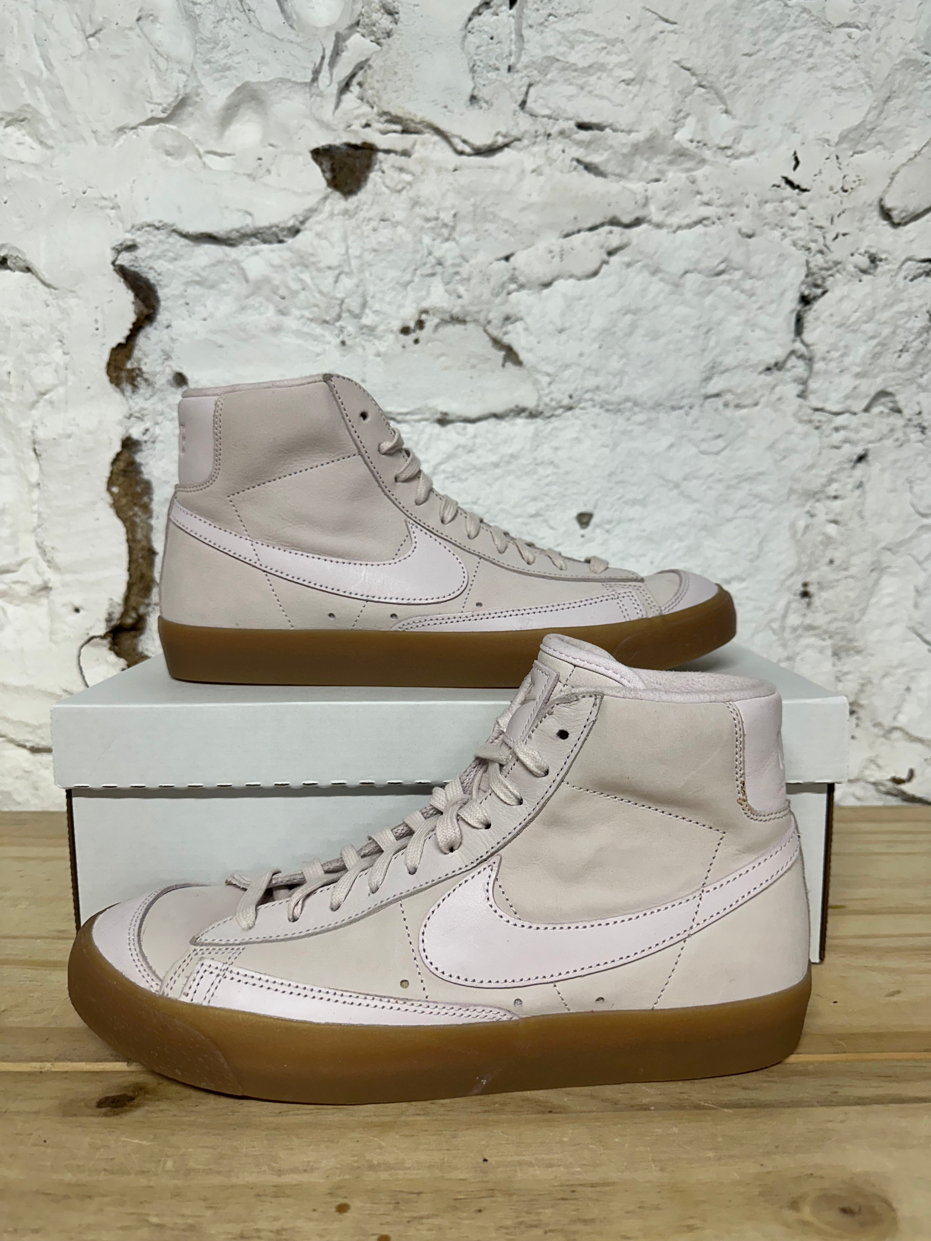 Nike Blazer Mid Pearl Pink Gum Sz 10.5 (12W)