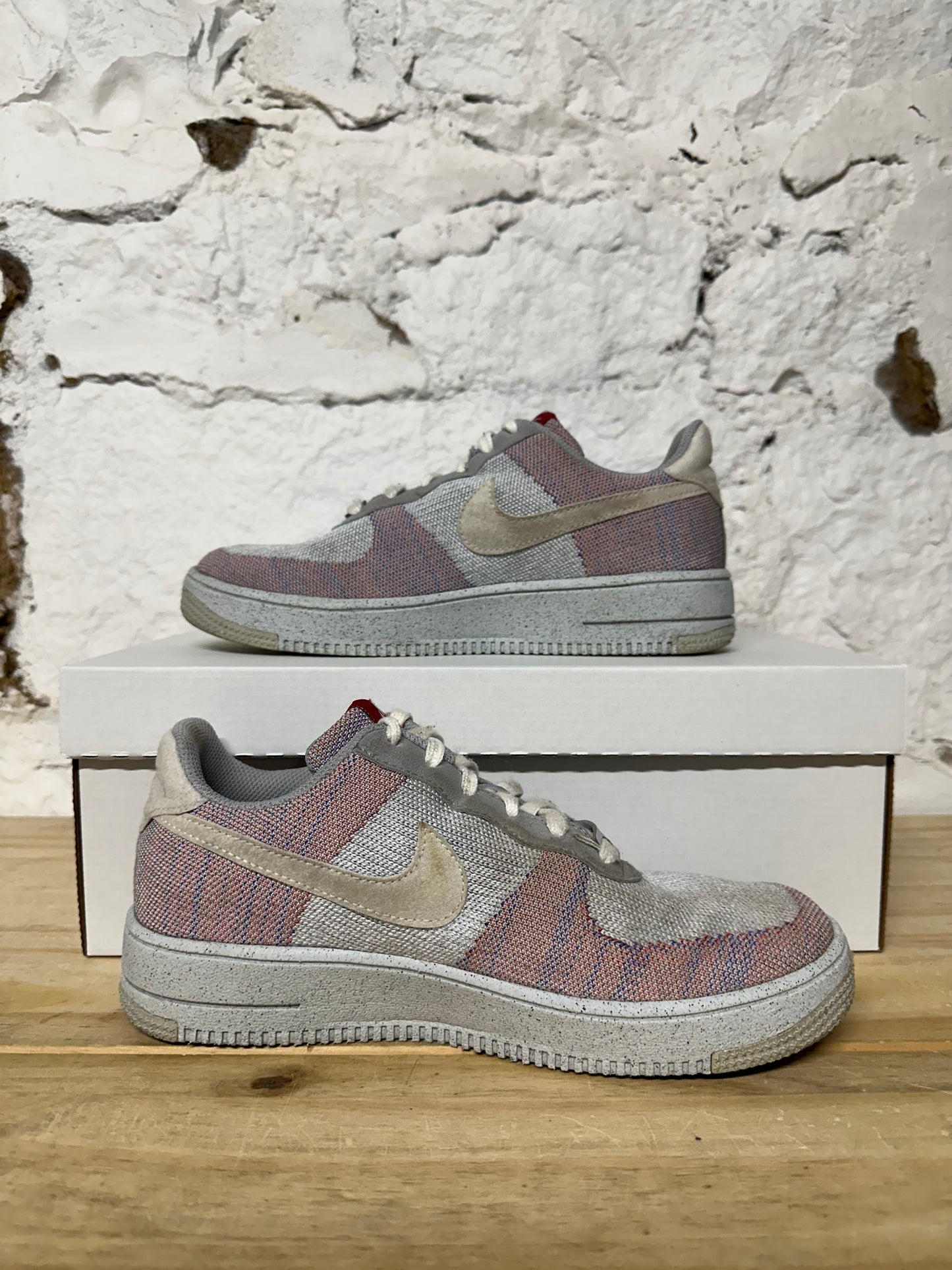 Nike Air Force 1 Crater Wolf Grey Sz 7Y
