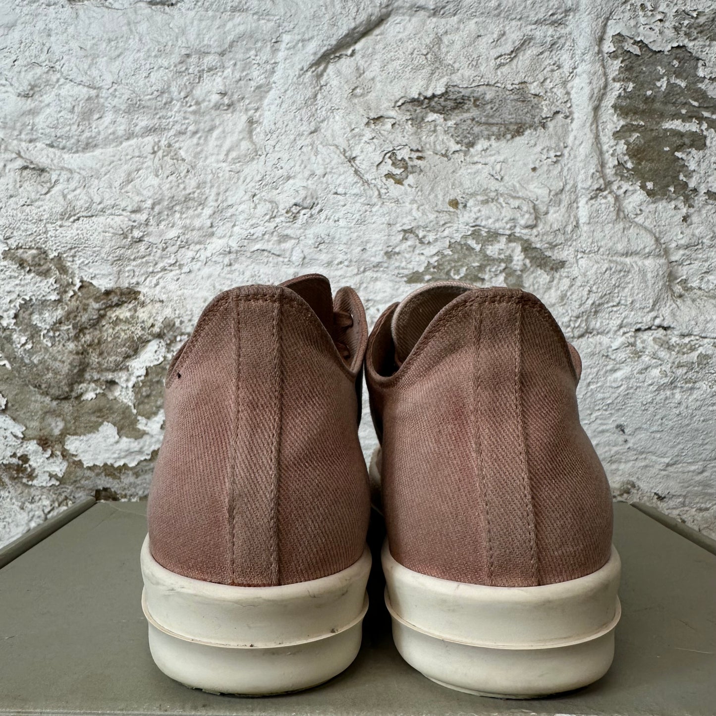 Rick Owens DRKSHDW Faded Pink Milk Sneaker Sz 8 (41)
