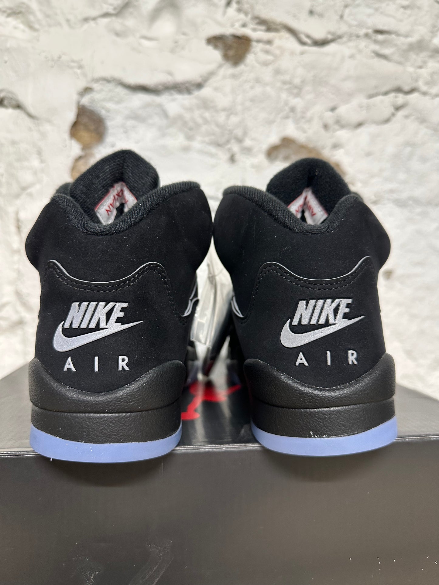Air Jordan 5 Black Metallic Reimagined Sz 6Y DS