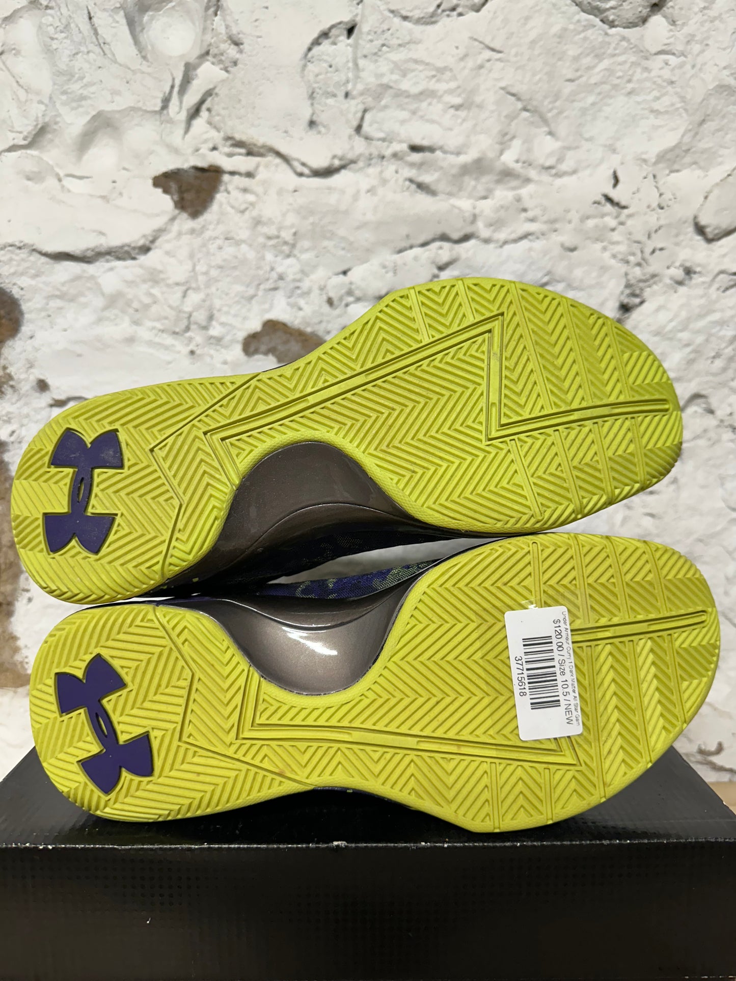 Under Armour Curry 1 Dark Matter All Star Game Sz 10.5 DS