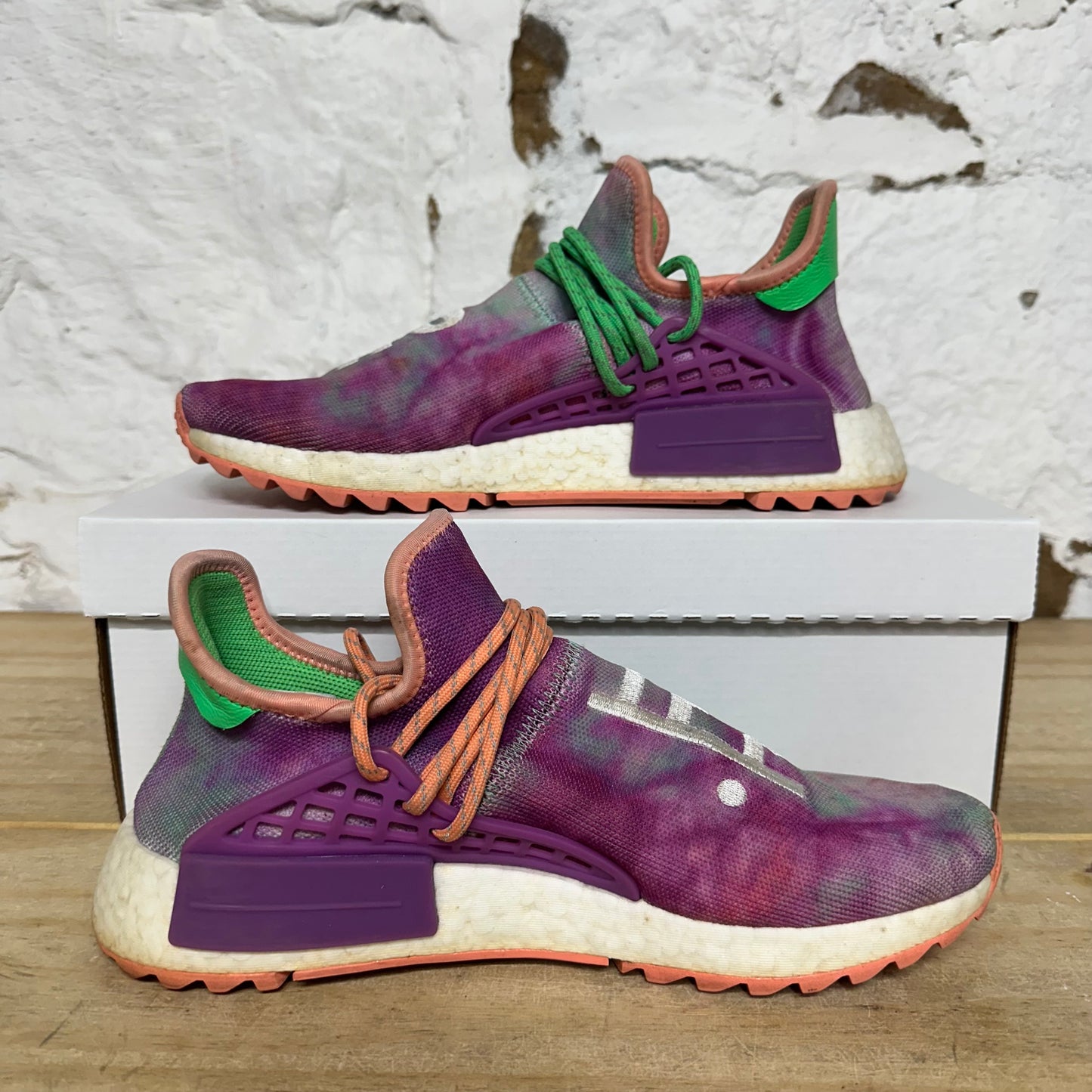 Adidas Human Race NMD Pharrell Holiday Festival Sz 8.5