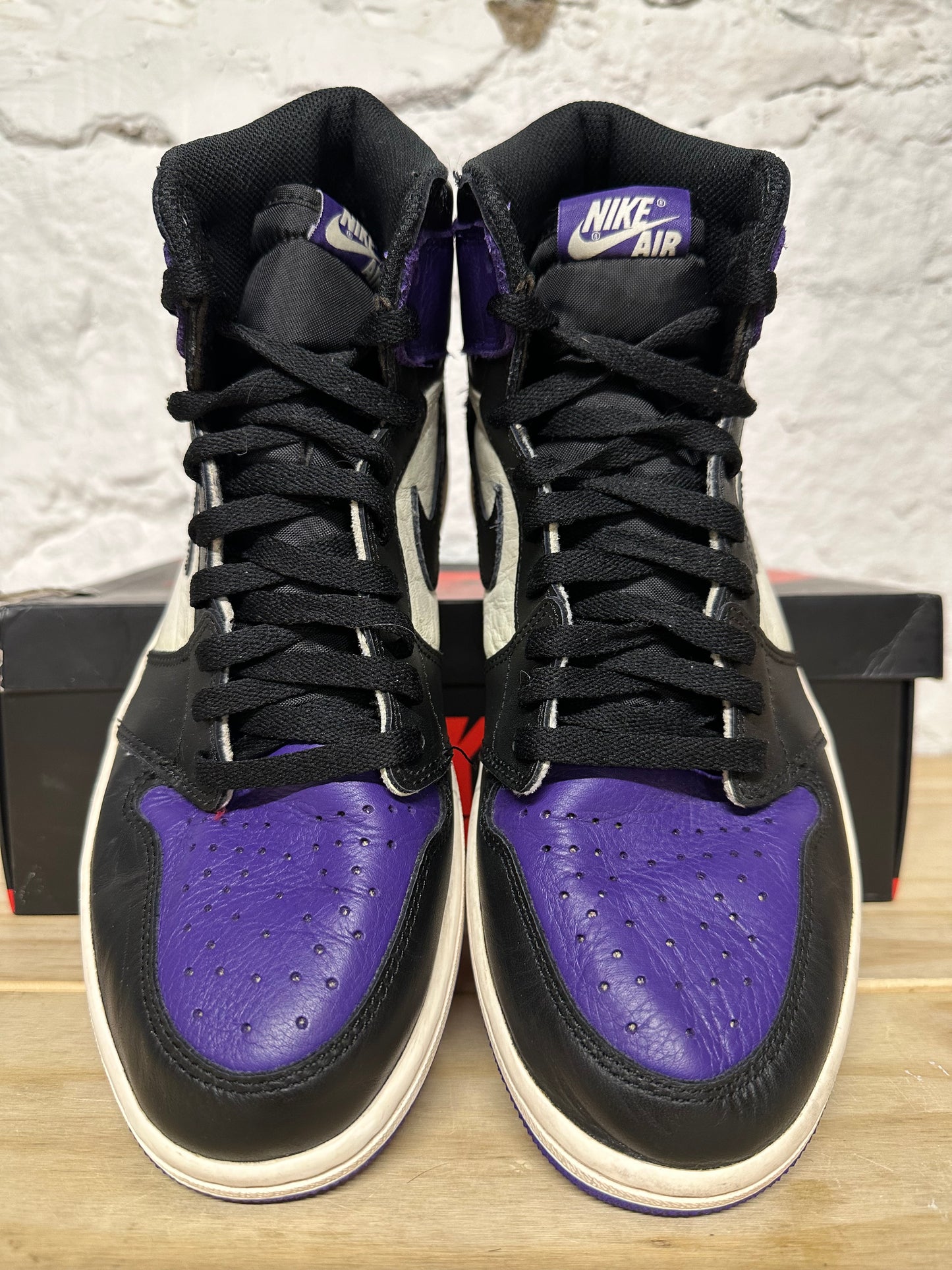 Air Jordan 1 High Court Purple Sz 10