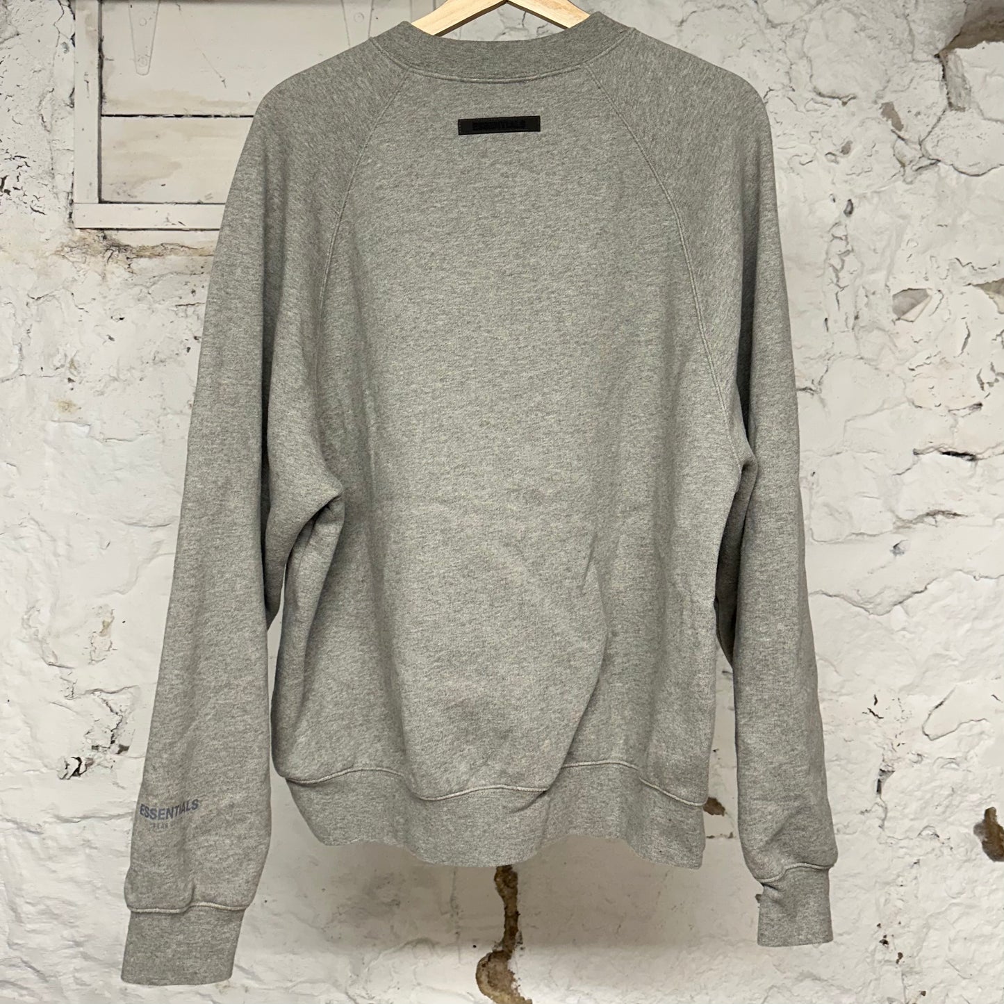Fear of God Essentials Dark Oatmeal Crewneck Sz S