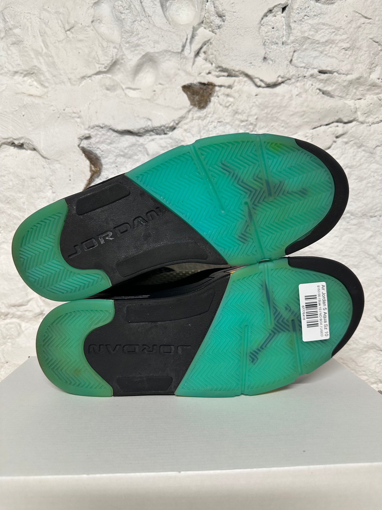 Air Jordan 5 Aqua Sz 10