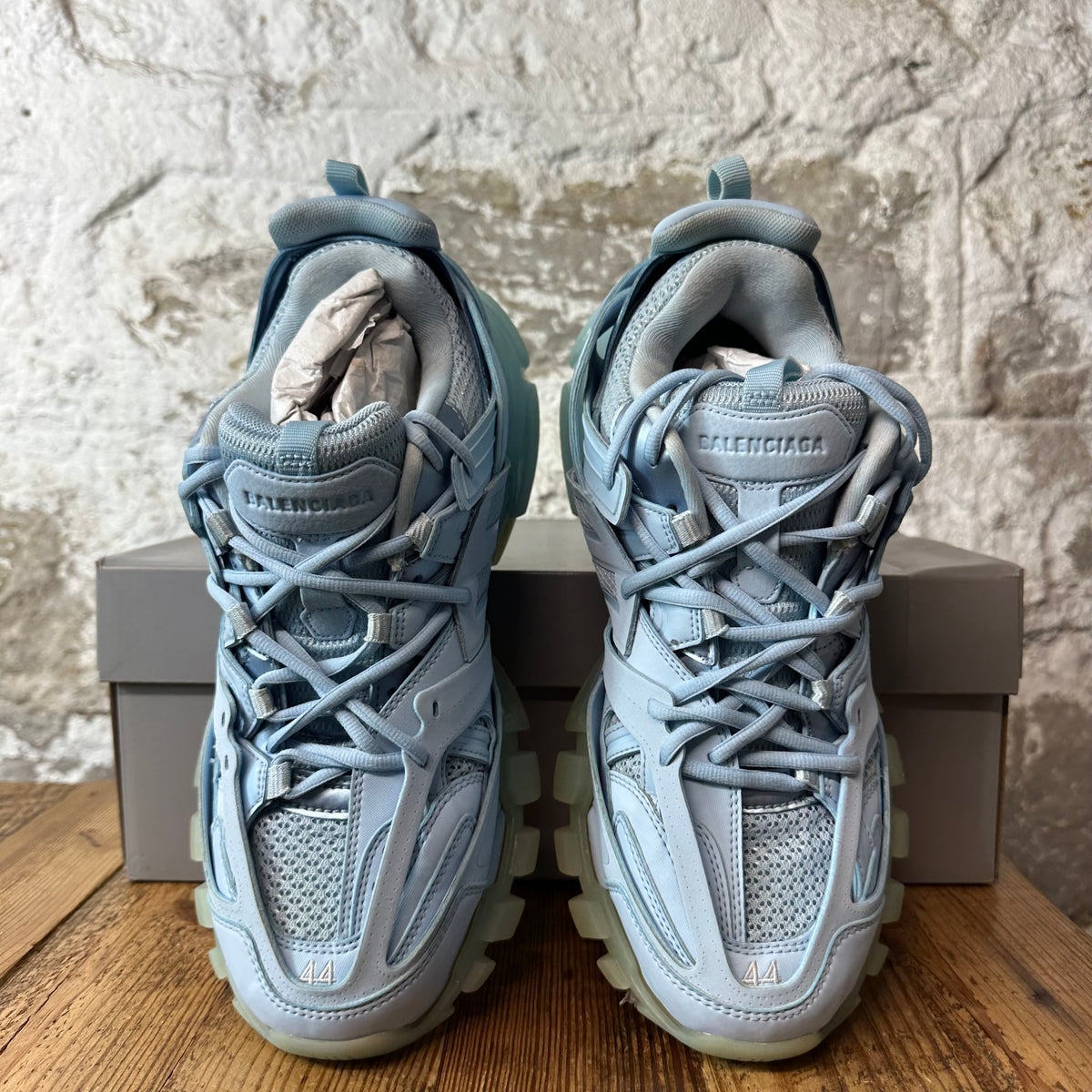 Balenciaga Track Runner Light Blue Sneaker Sz 11 (44)