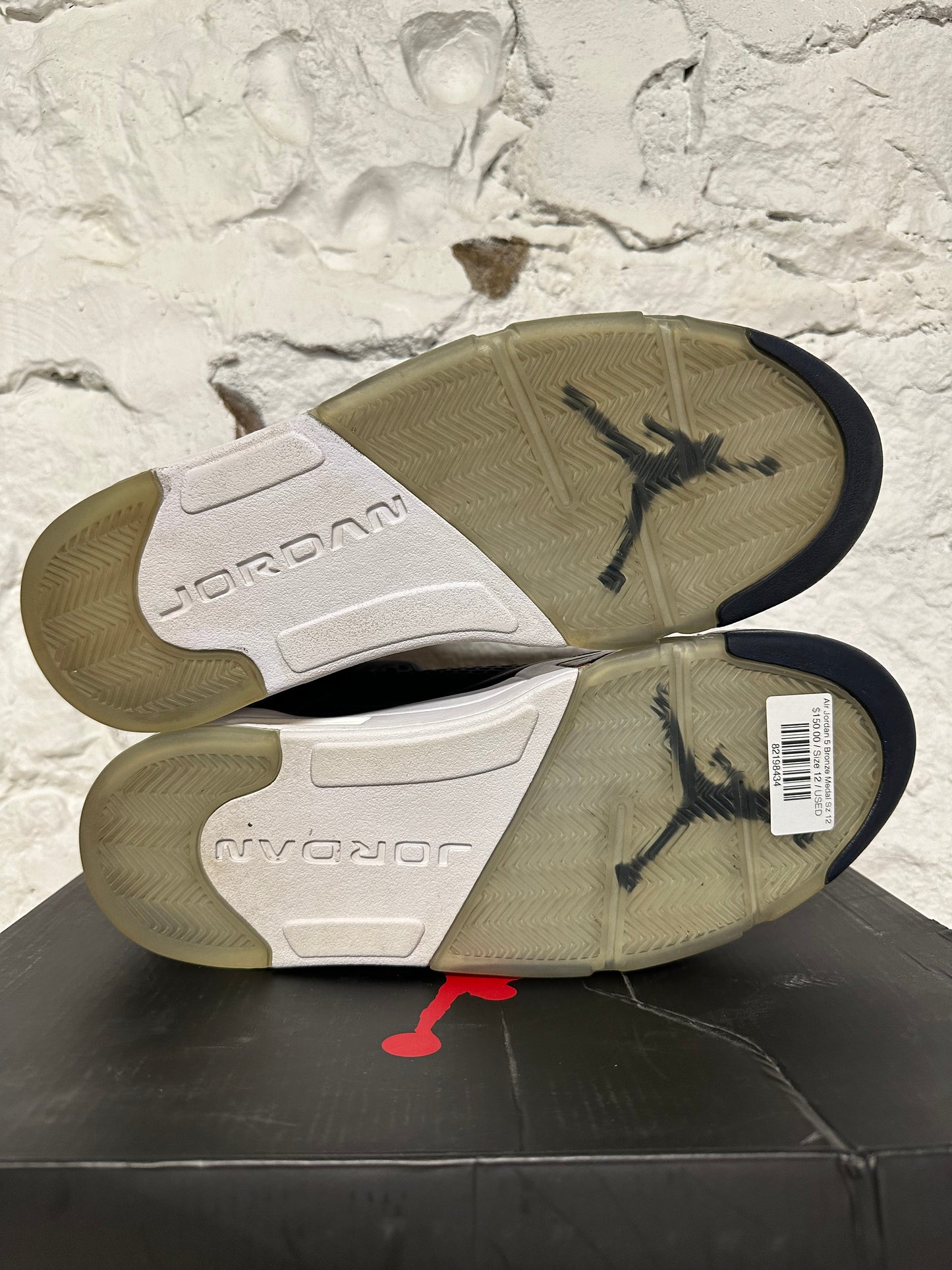 Air Jordan 5 Bronze Medal Sz 12