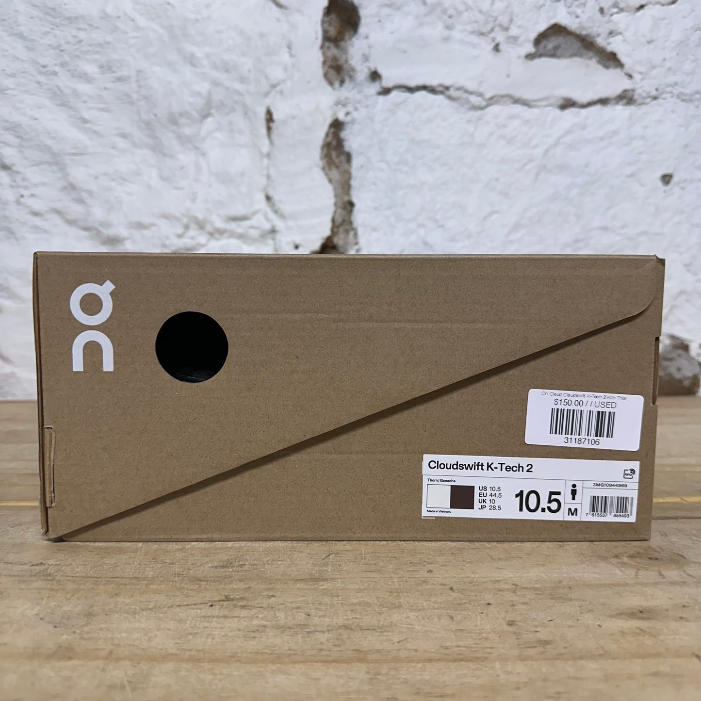 On Cloud Cloudswift K-Tech 2 Kith Thorn Ganache Sz 10.5