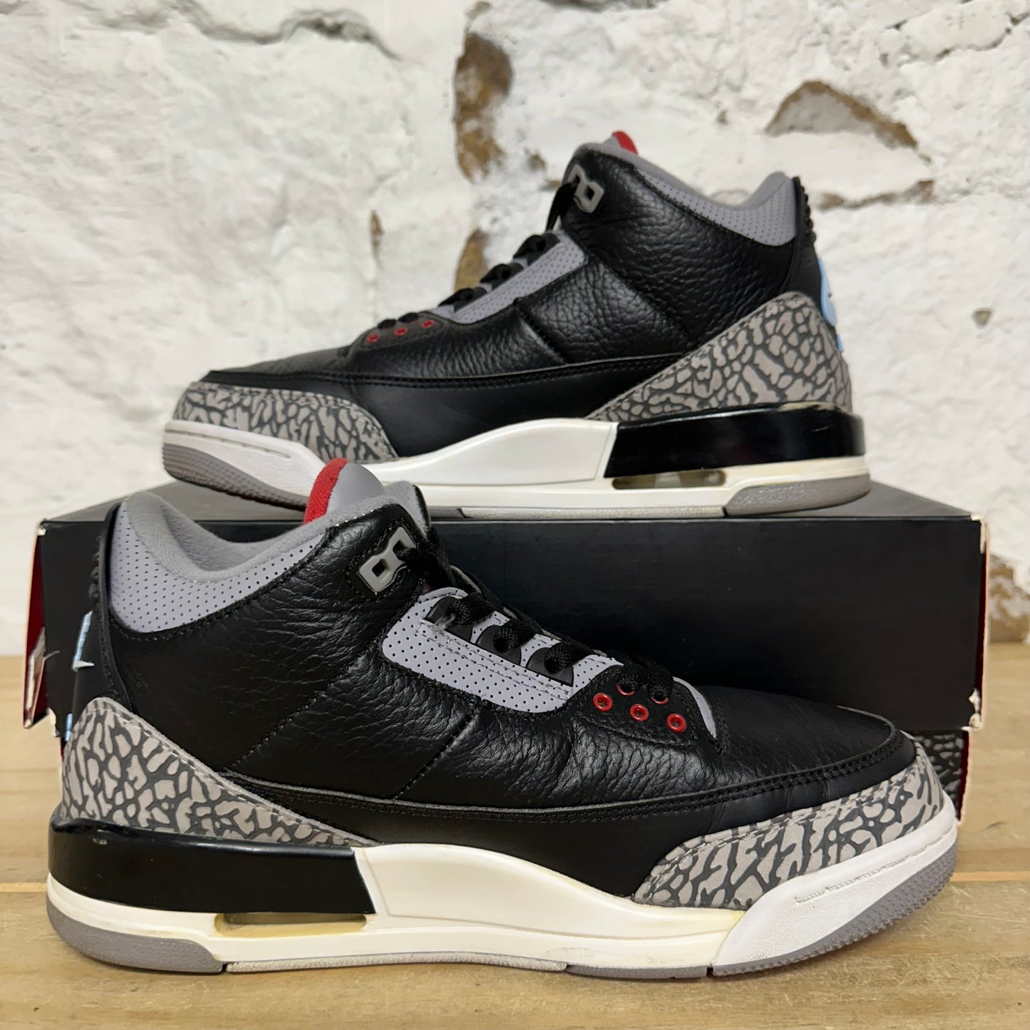 Air Jordan 3 Black Cement (2018) Sz 9