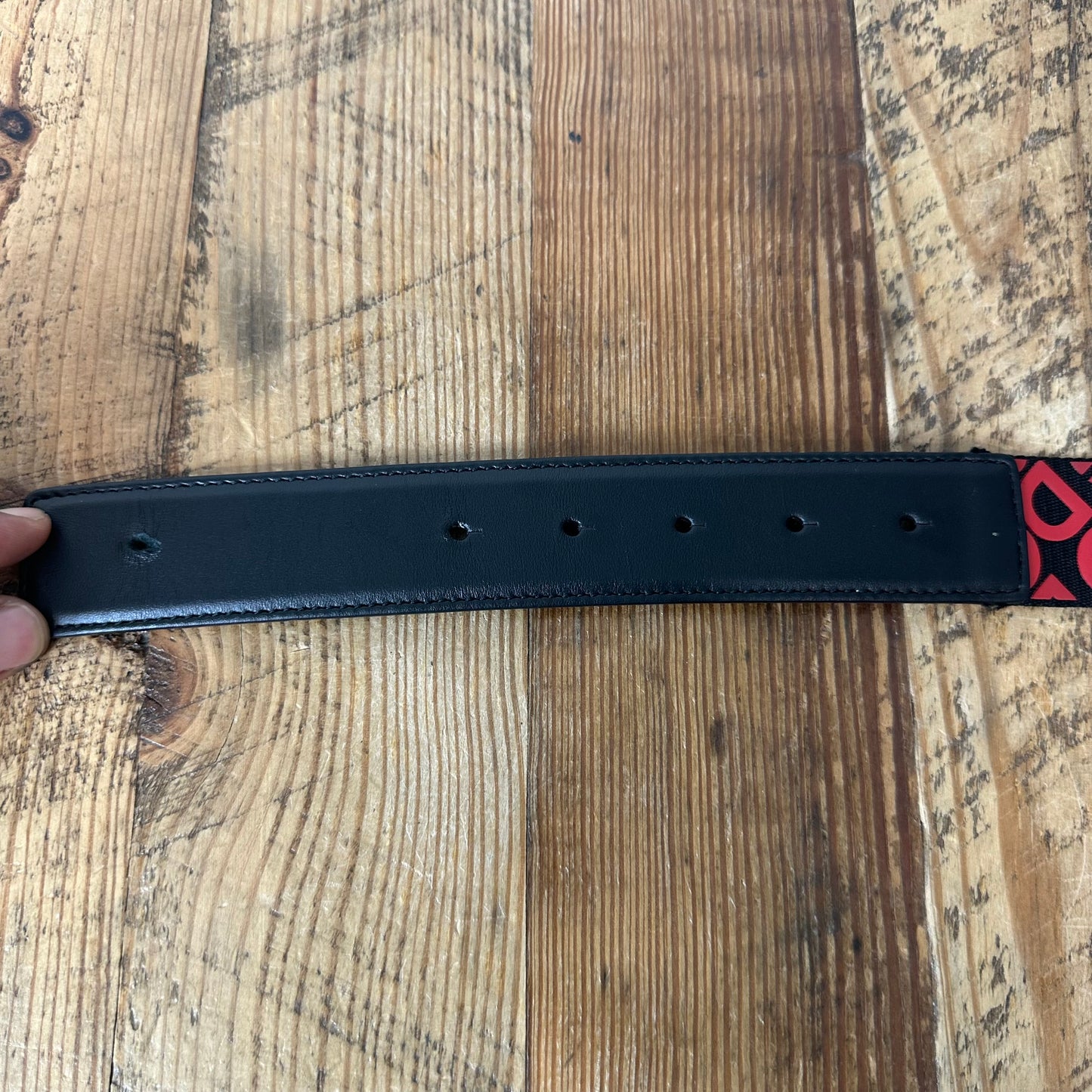 Dolce Gabbana Red DG Mongoram Belt Sz (100/40) W/ Box