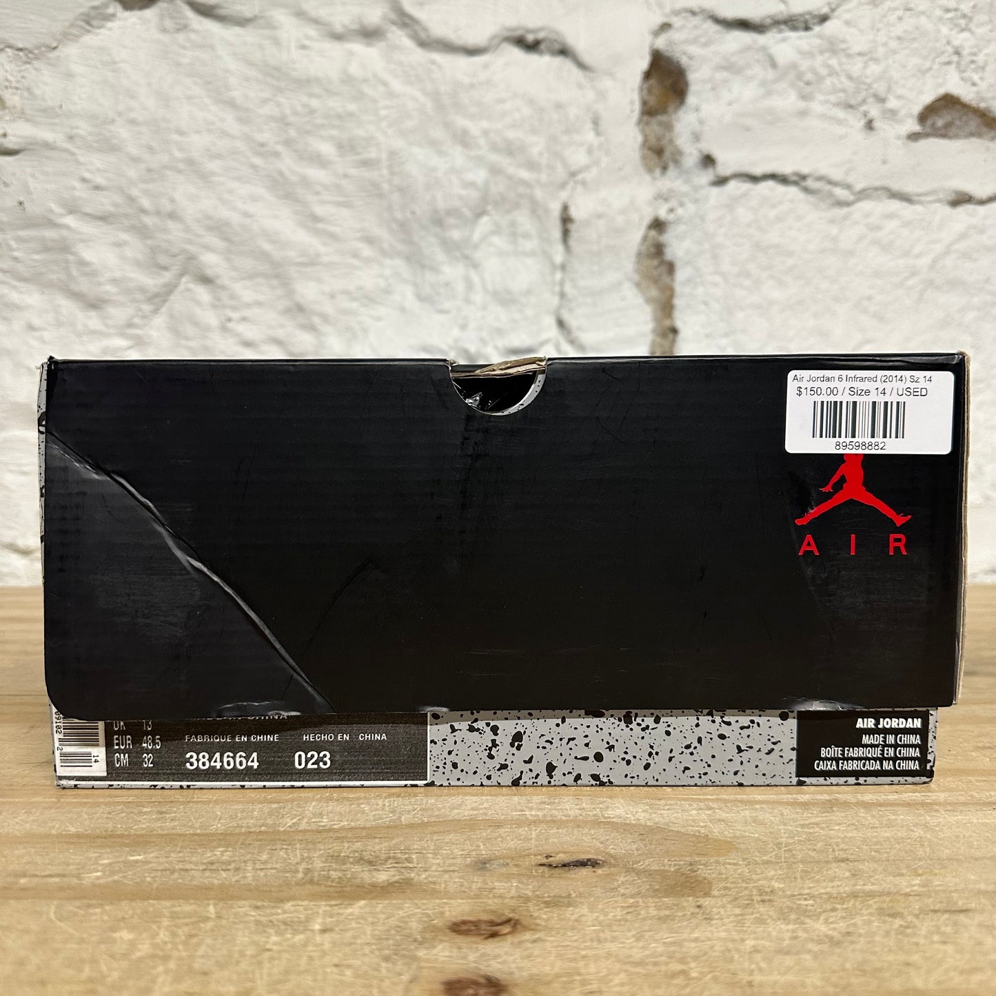 Air Jordan 6 Infrared (2014) Sz 14
