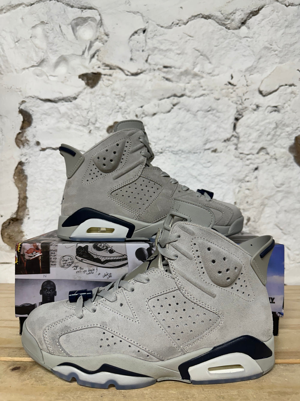 Air Jordan 6 Georgetown Sz 7.5