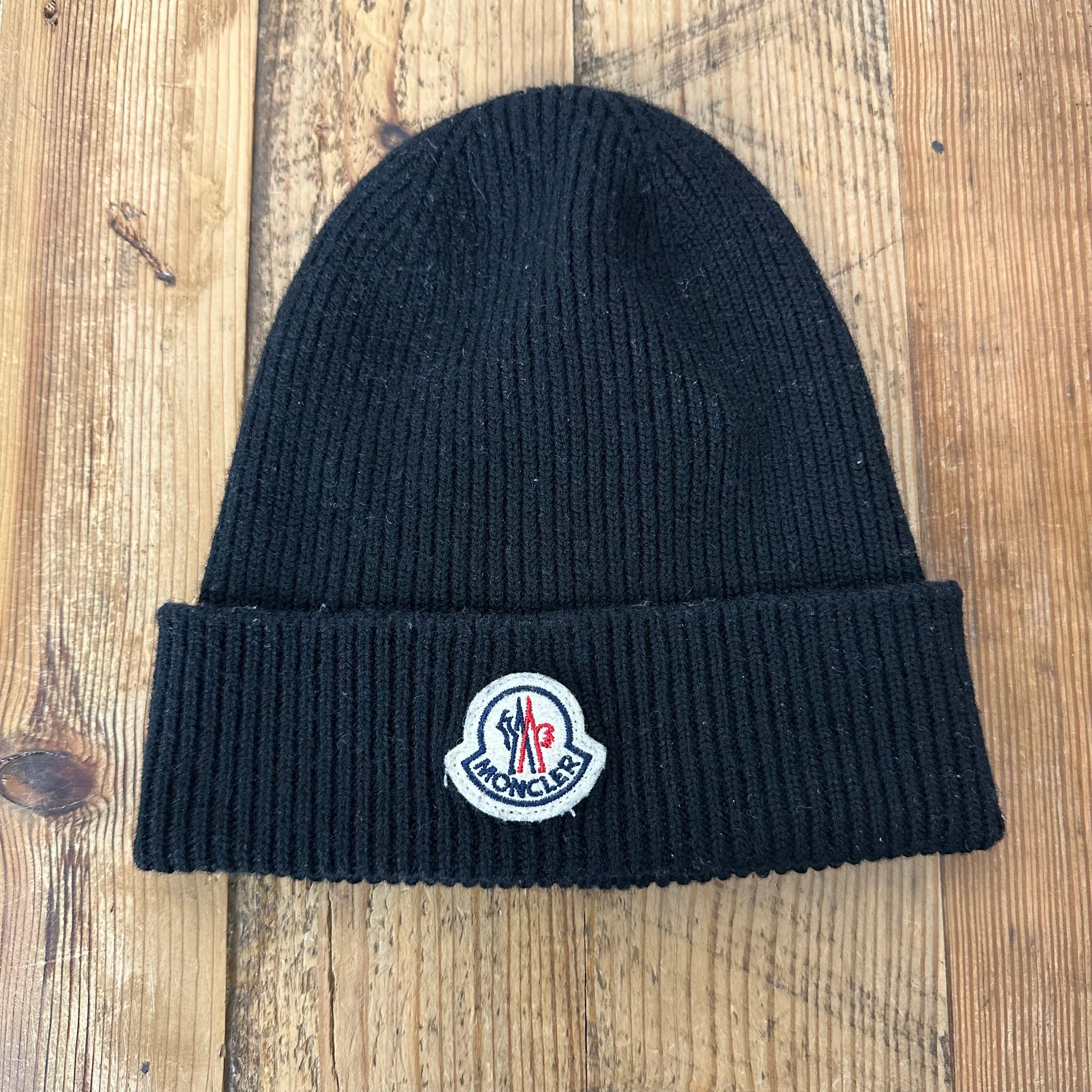 Moncler Black Beanie