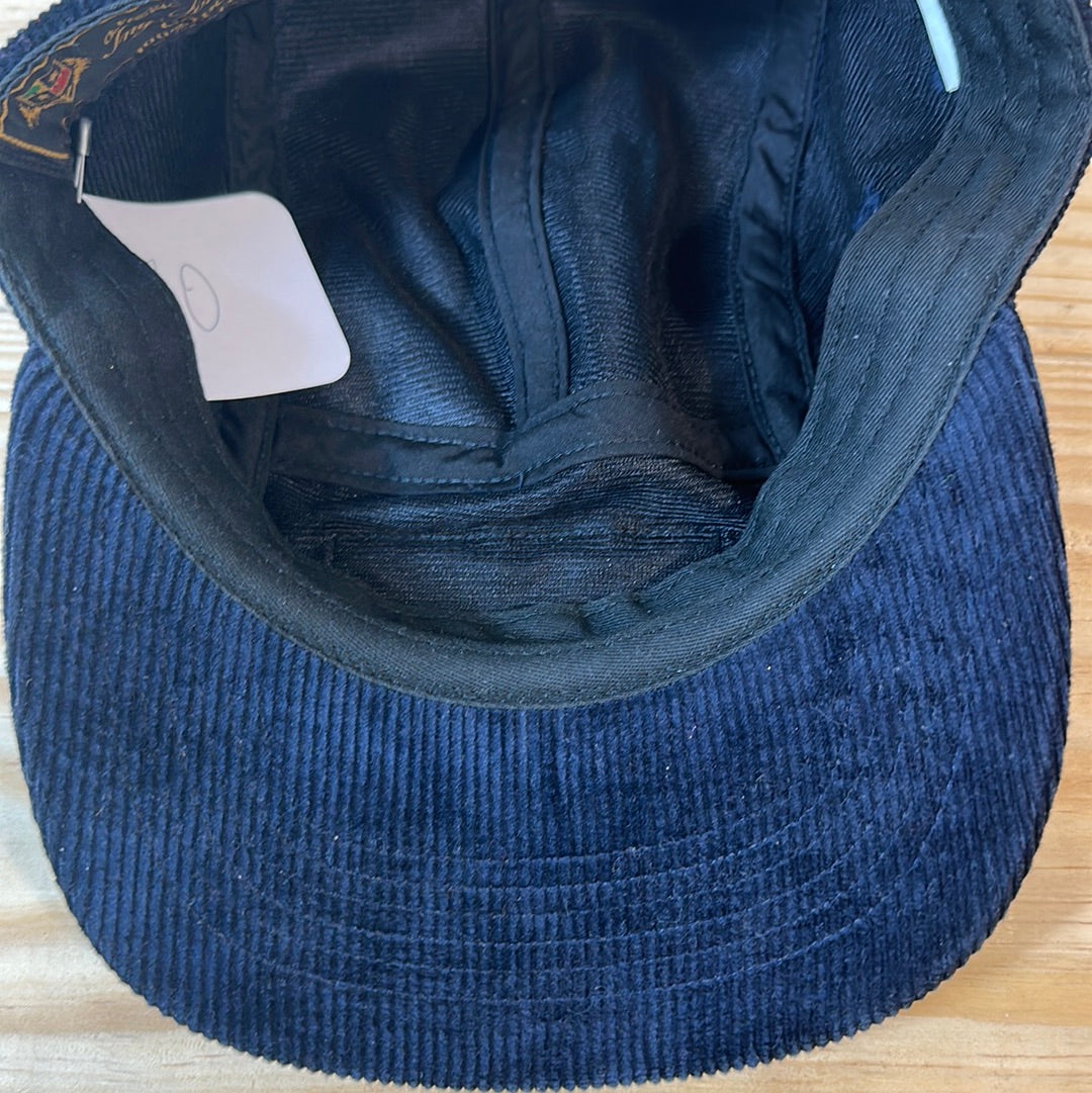 Supreme Gore-Tex Corduroy Camp Cap Navy Hat