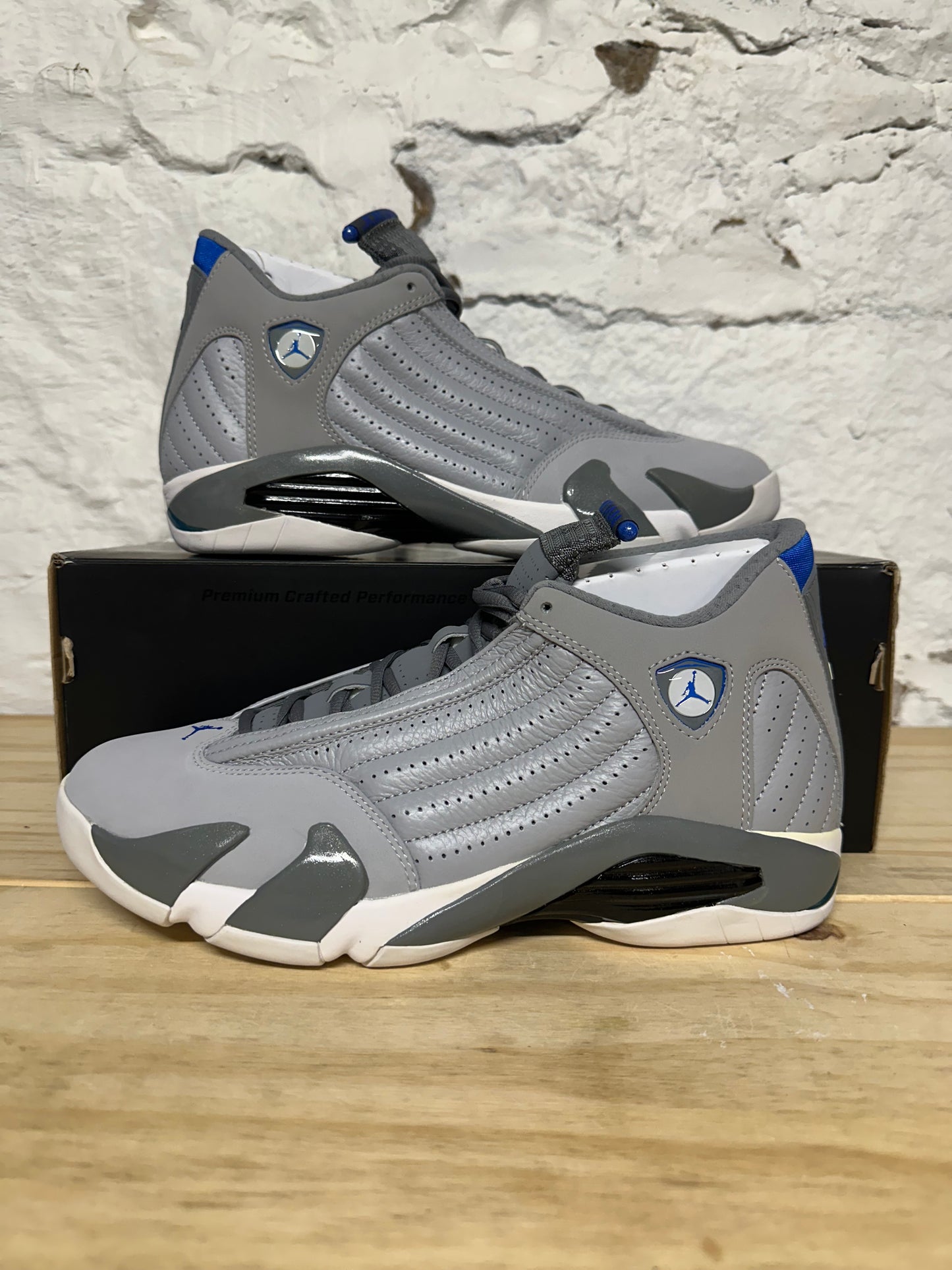 Air Jordan 14 Wolf Grey Sz 10 DS