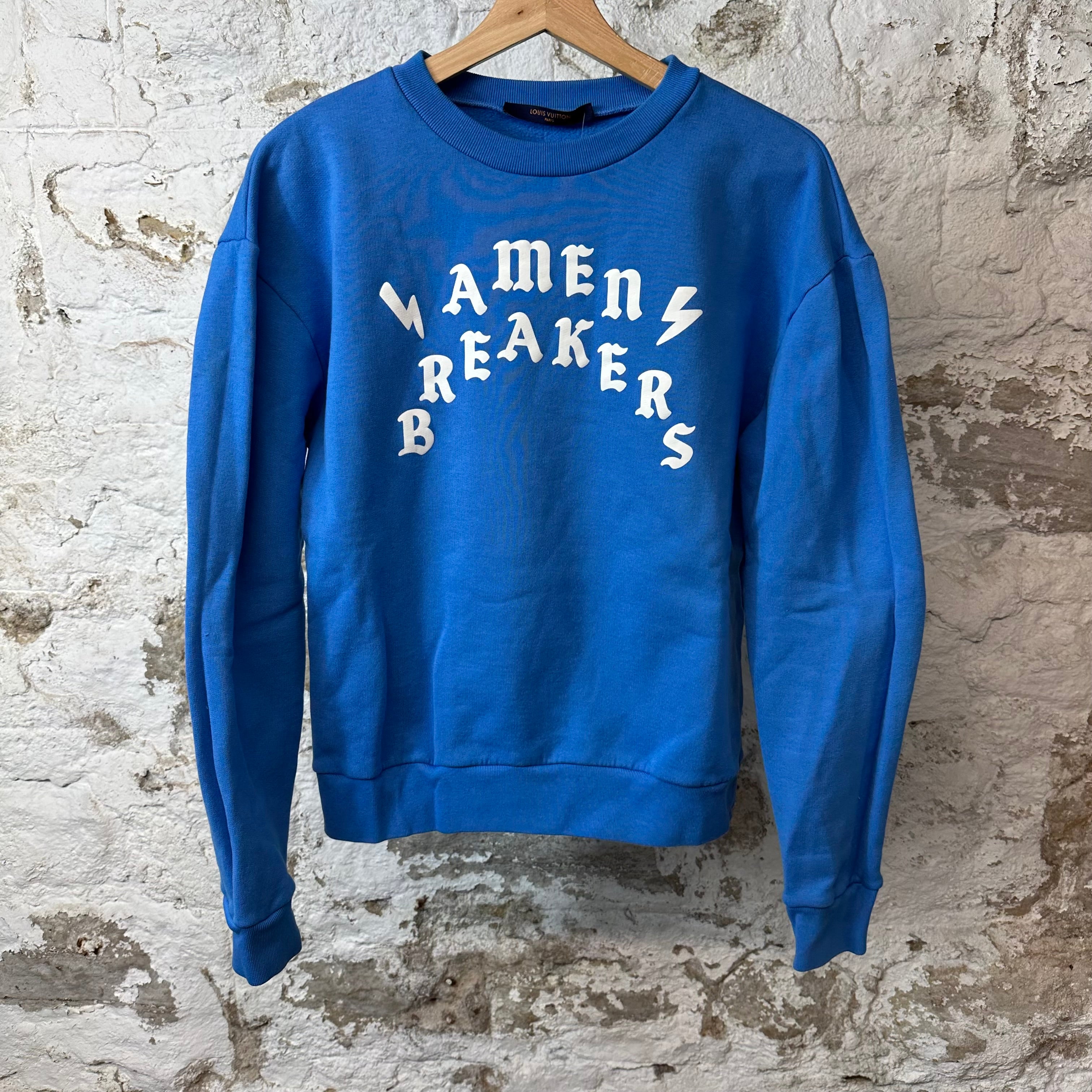 Louis Vuitton Amen Breakers Blue Crewneck Sz S