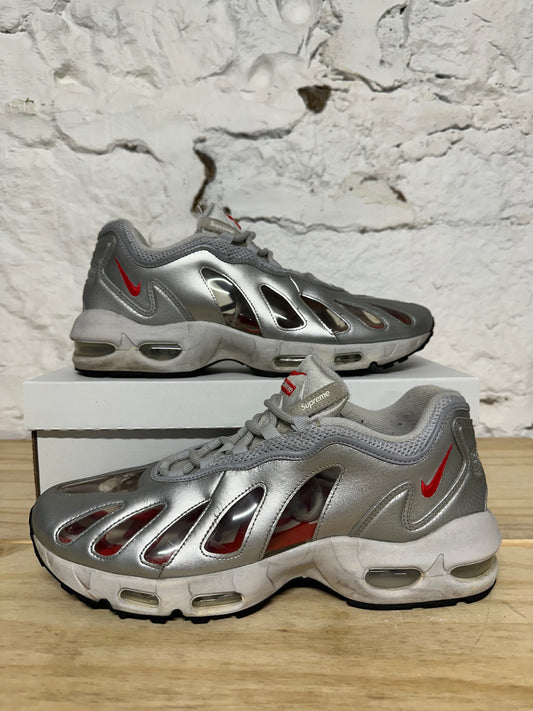 Nike Air Max 96 Supreme Silver Sz 12