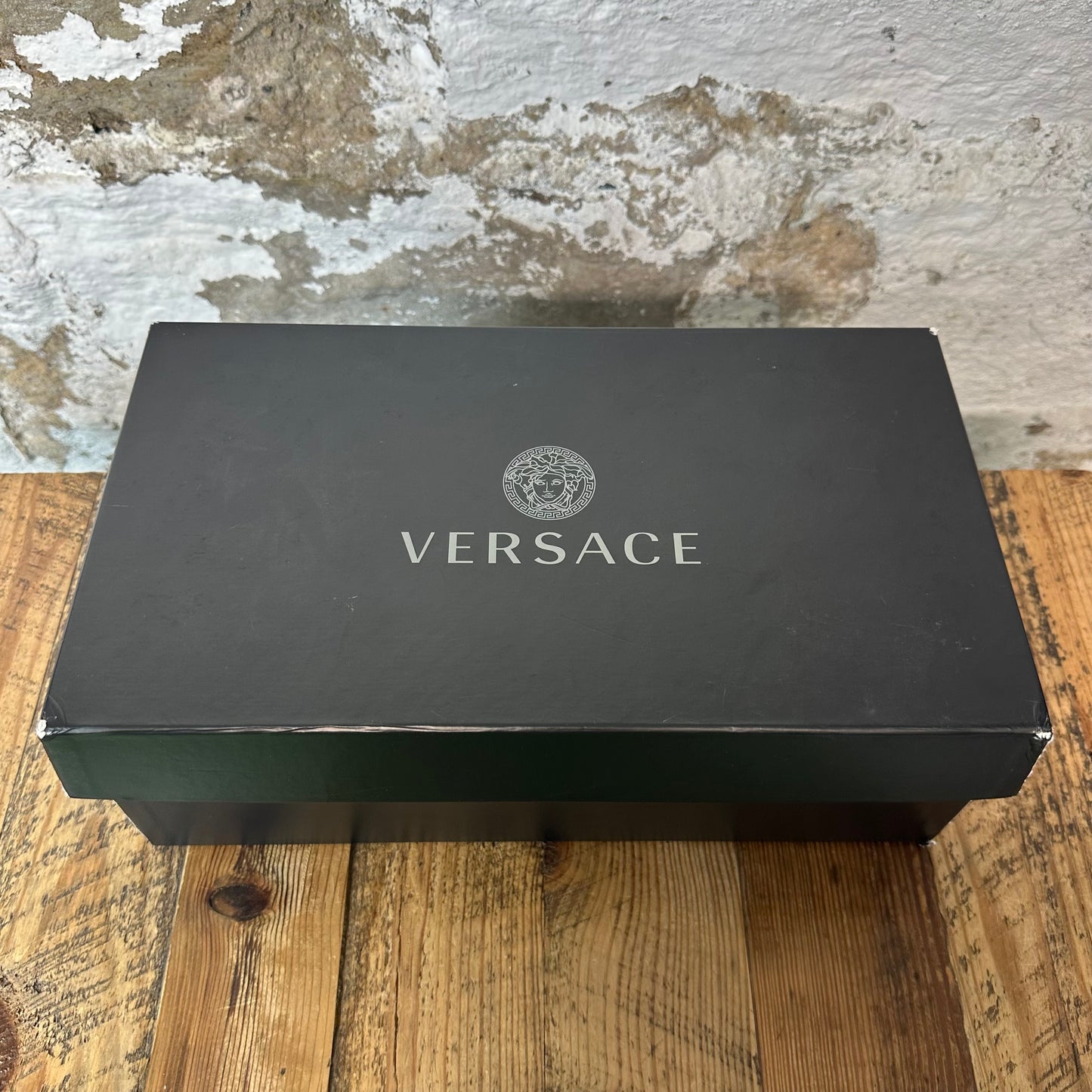 Versace Key Contrast Red White Black Sneaker Sz 11 (44)