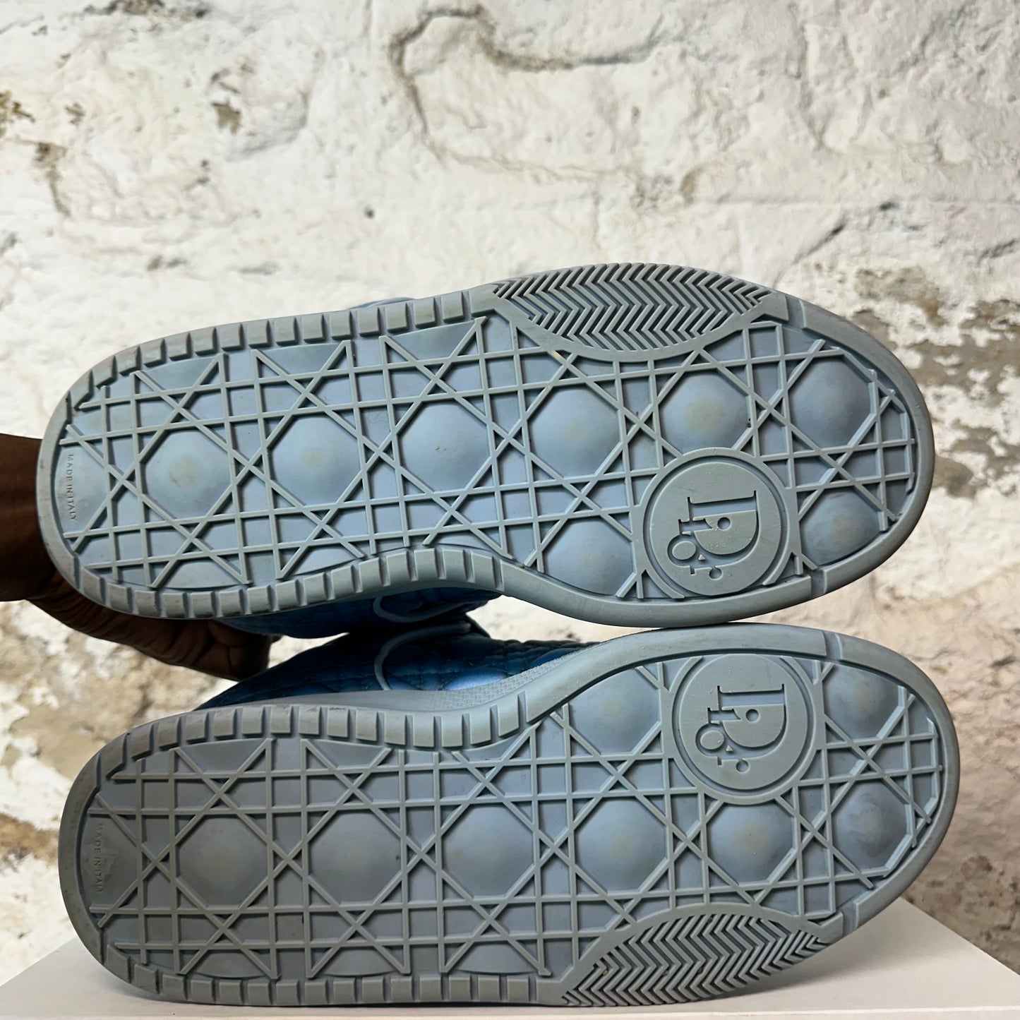 Dior ERL Blue Oblique Skate Sneaker Sz 10 (43) No Box