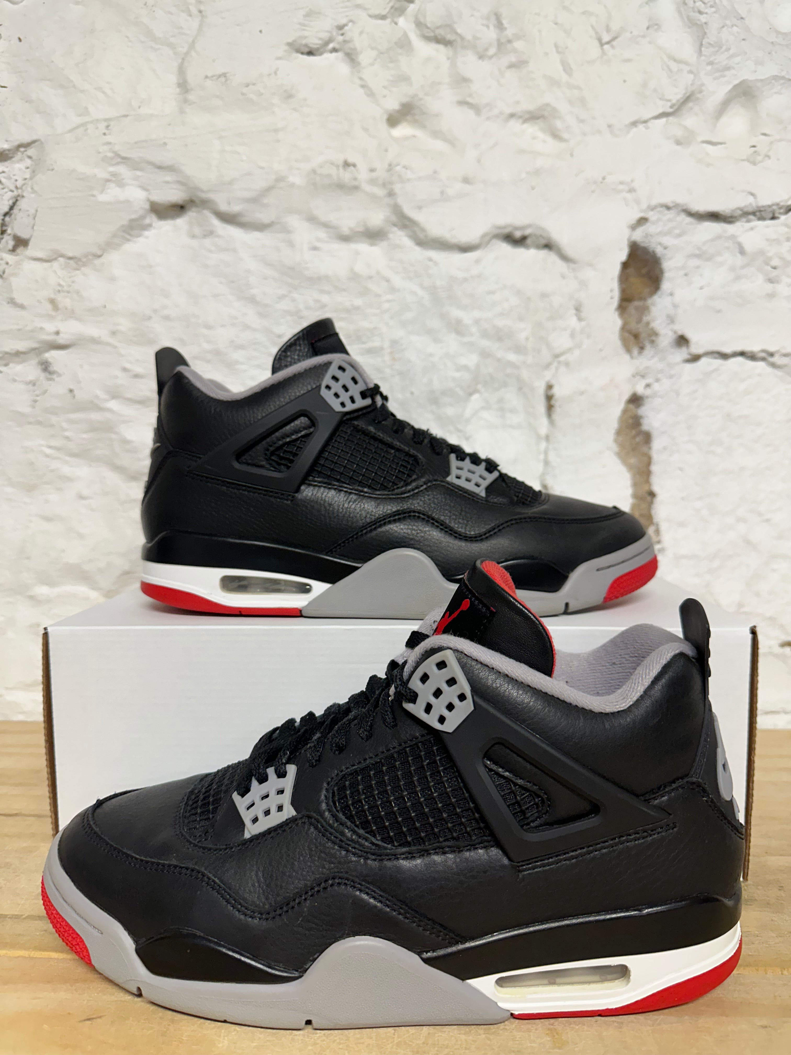 Air Jordan 4 Bred Reimagined Sz 10