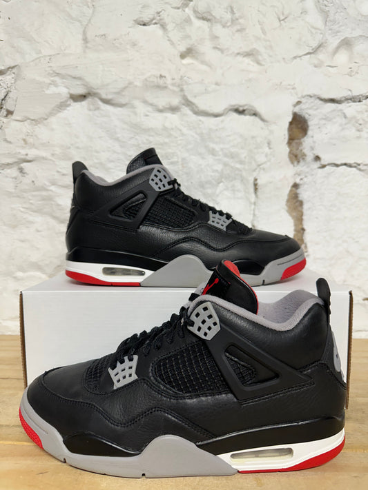 Air Jordan 4 Bred Reimagined Sz 10