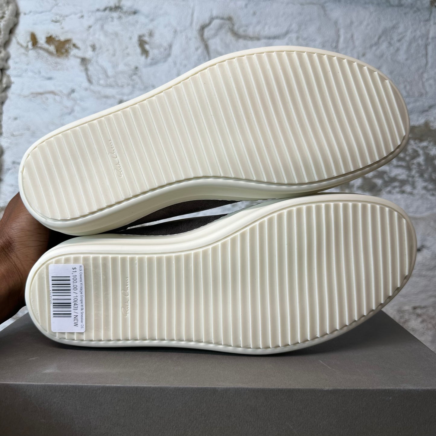 Rick Owens Vintage Grape Milk Sneaker DS