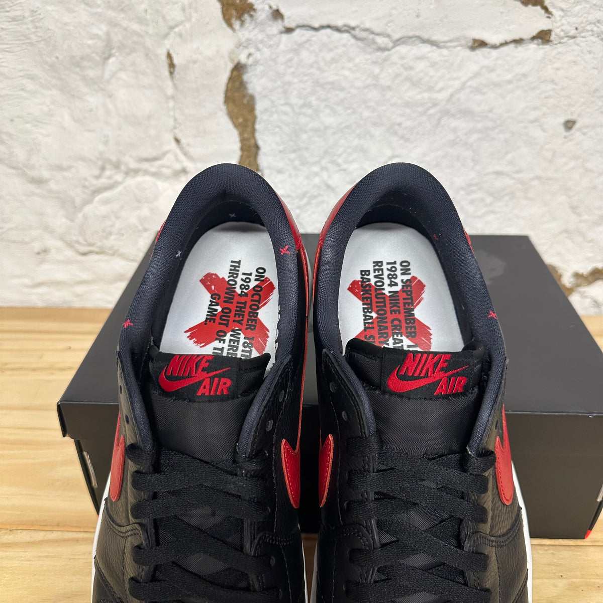 Air Jordan 1 Low Banned Sz 13