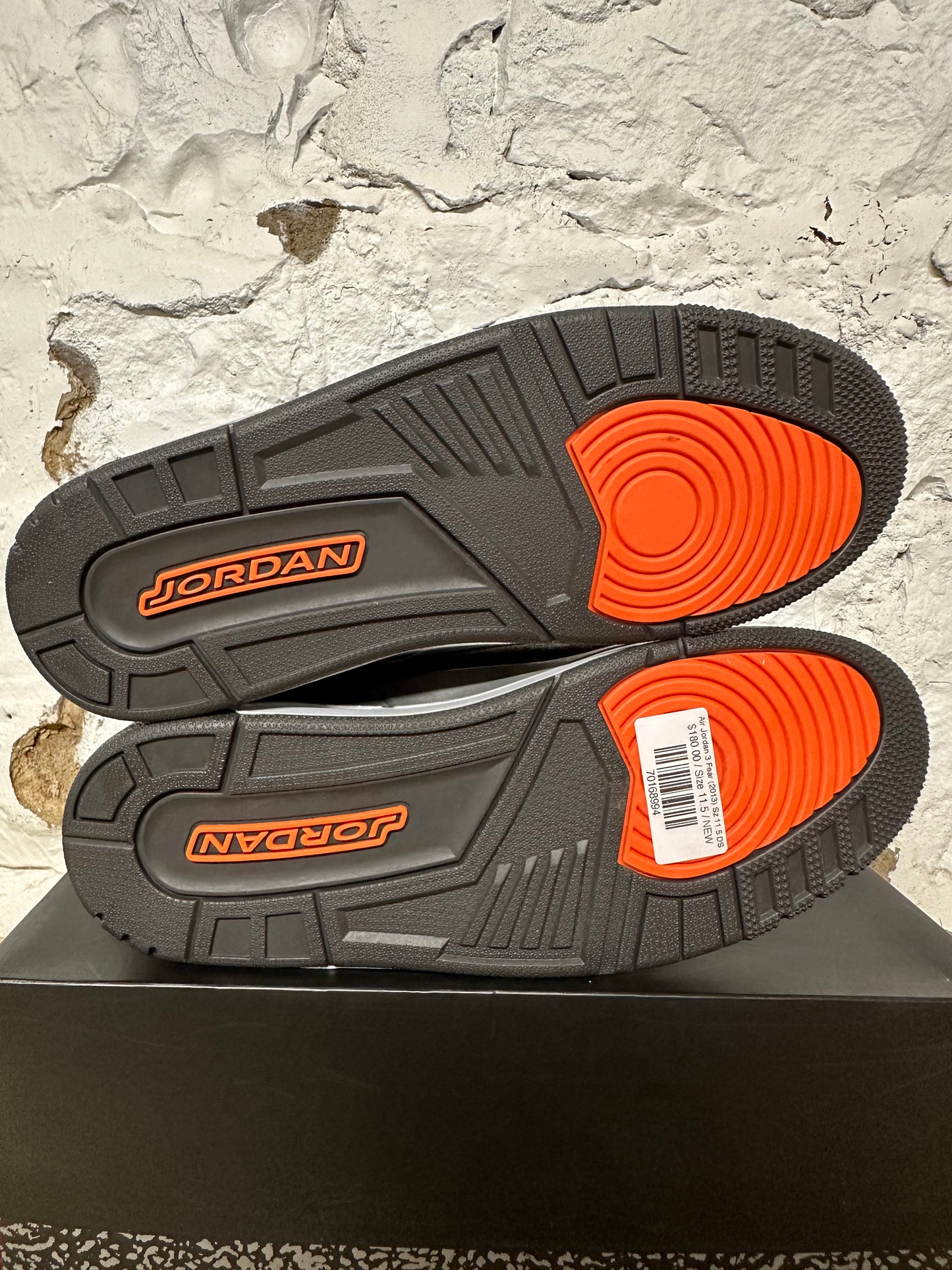 Air Jordan 3 Fear (2013) Sz 11.5 DS