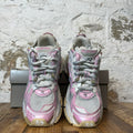 Balenciaga Runner Pink White Grey Sneaker Sz 6.5 (39)