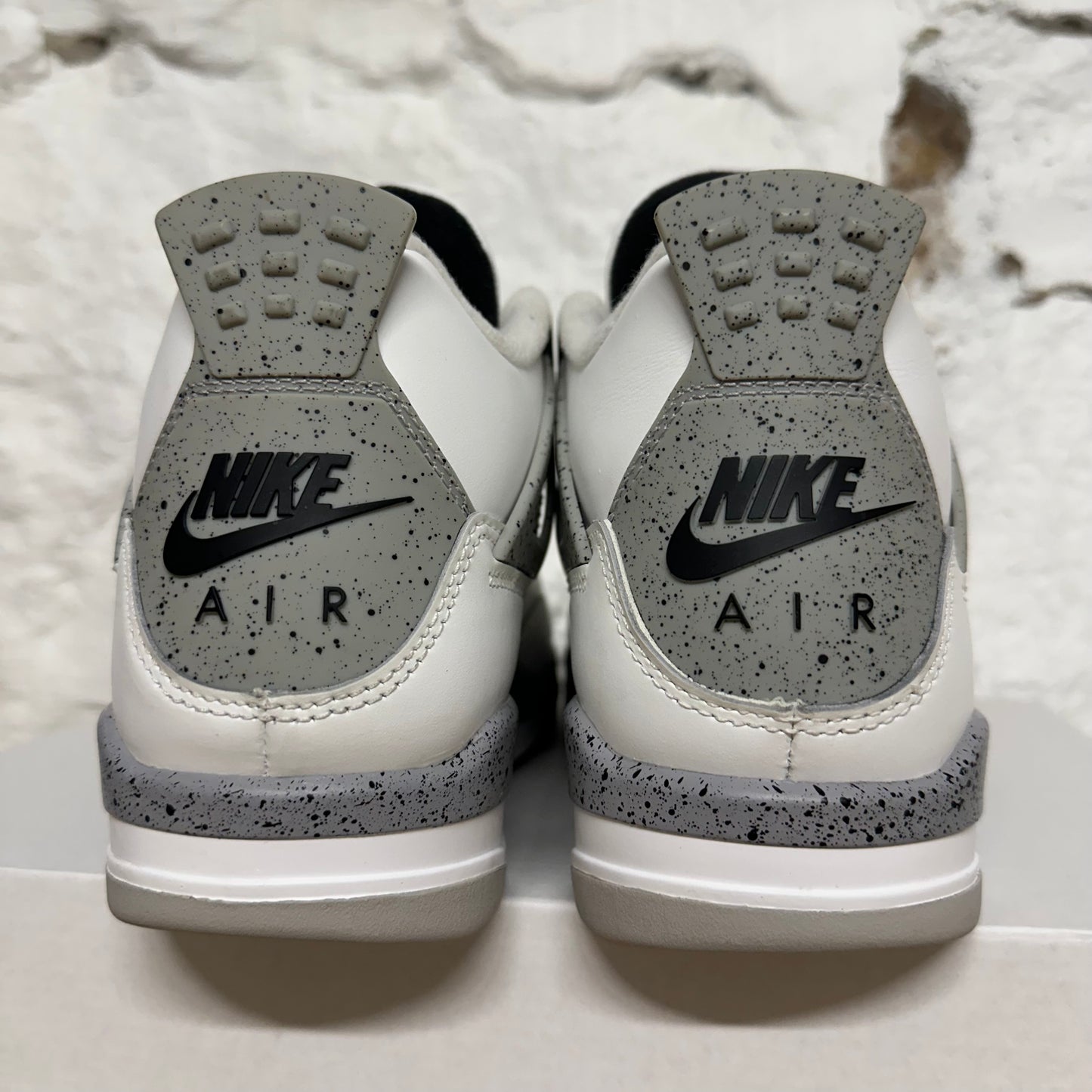 Air Jordan 4 White Cement Sz 7Y