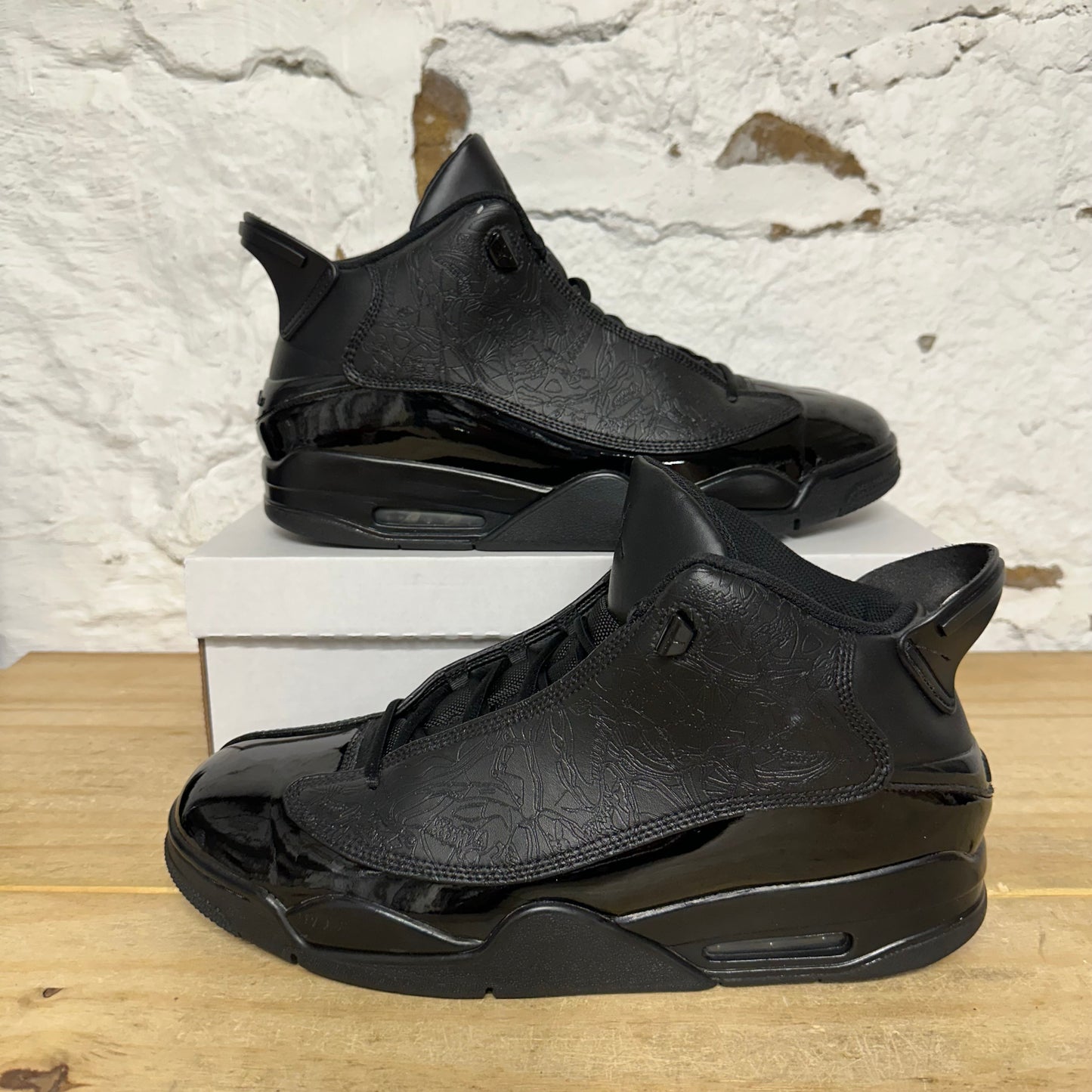 Jordan Dub Zero Triple Black Sz 13