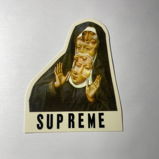Supreme Nun Sticker