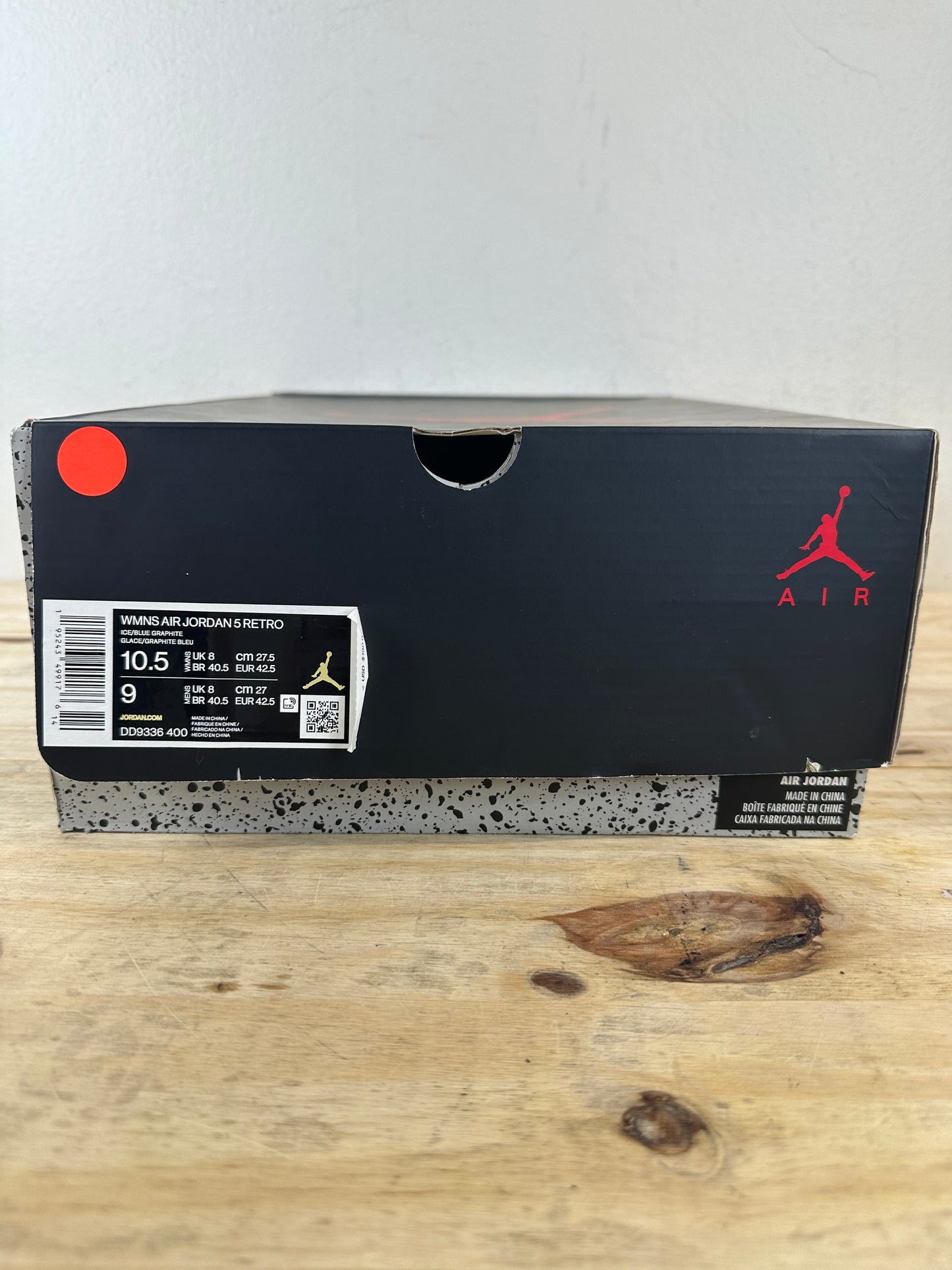 Air Jordan 5 Bluebird Sz 9(10.5W) DS