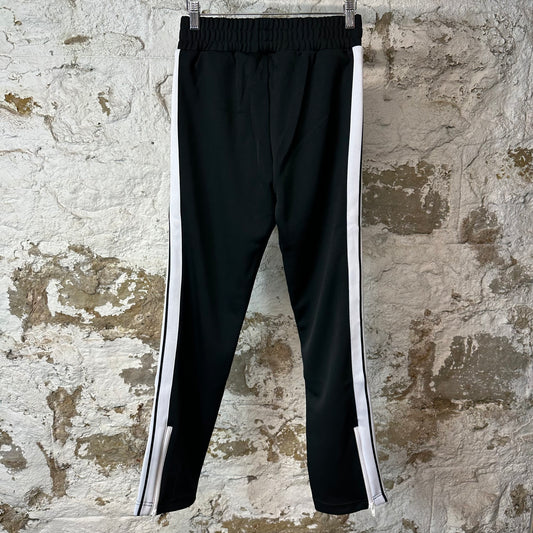 Palm Angels Black White Track Pants NEW