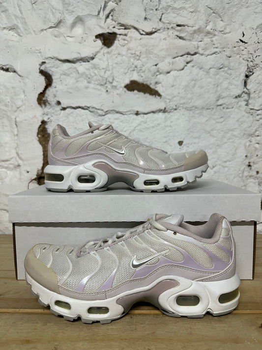 Nike Air Max Plus White Light Violet Sz 6.5Y